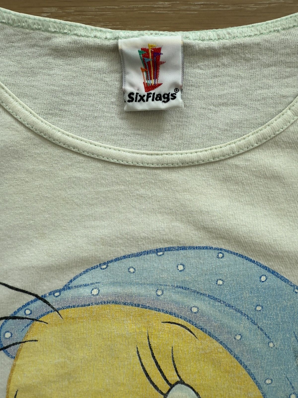 Warner Bros Vintage Tweety Bird Sylvester Puddy Tat Night Shirt Size ONE SIZE - 6 Thumbnail