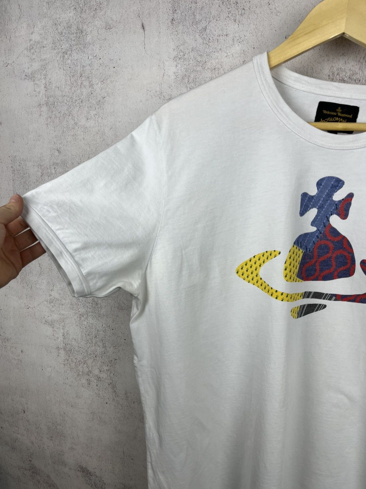 Vivienne Westwood Vivienne Westwood Anglomania Big Logo T-shirt Rare Hype Y2K Size US XL / EU 56 / 4 - 4 Thumbnail