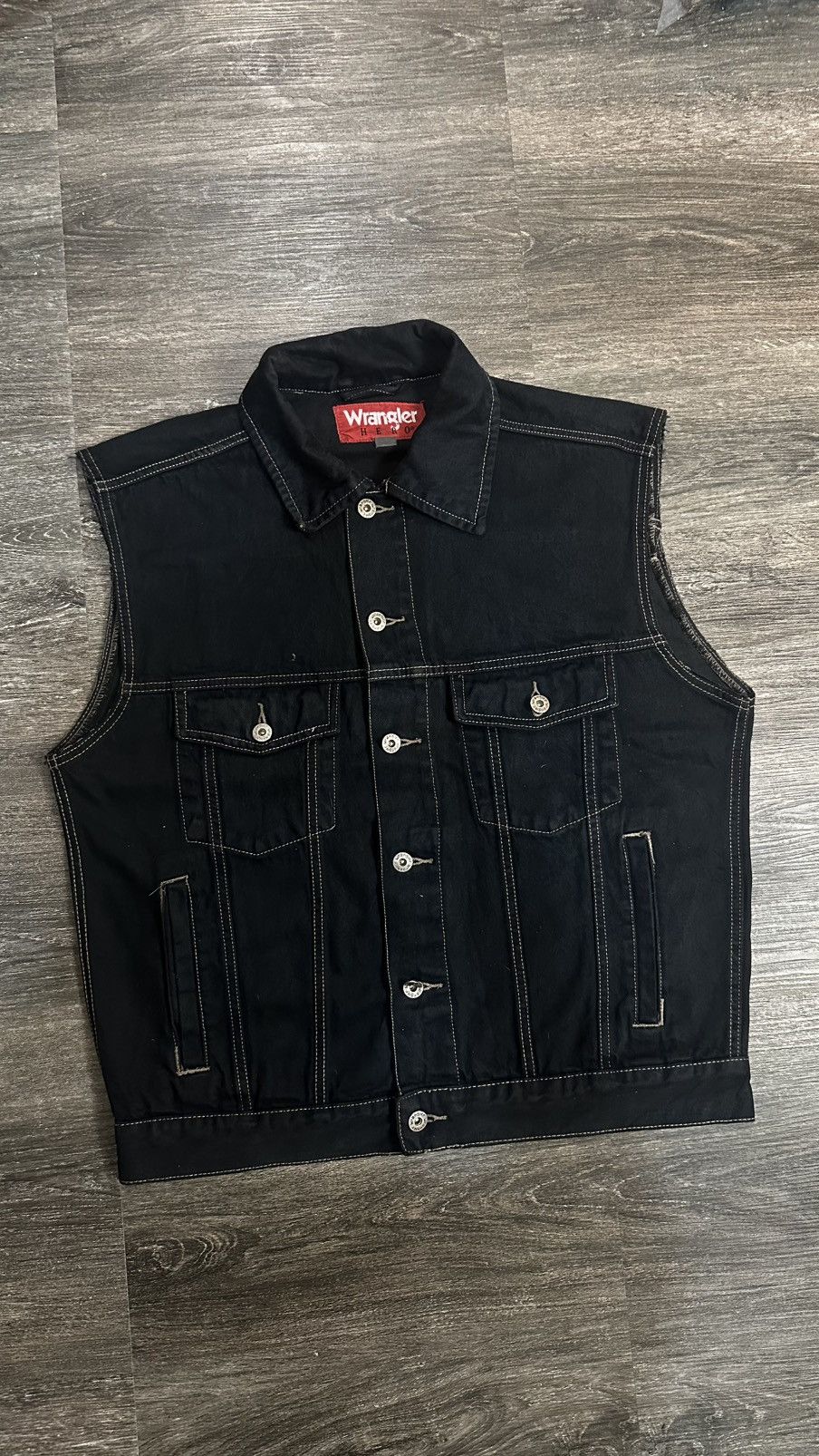 Wrangler Wrangler men's unlined vest. Size US L / EU 52-54 / 3 - 1 Thumbnail