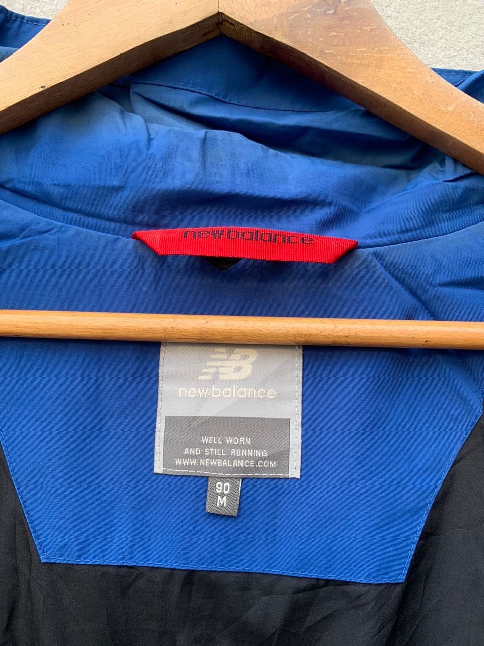 New Balance Vintage New Balance Full Zipper Hoodie Jacket Size US M / EU 48-50 / 2 - 6 Thumbnail