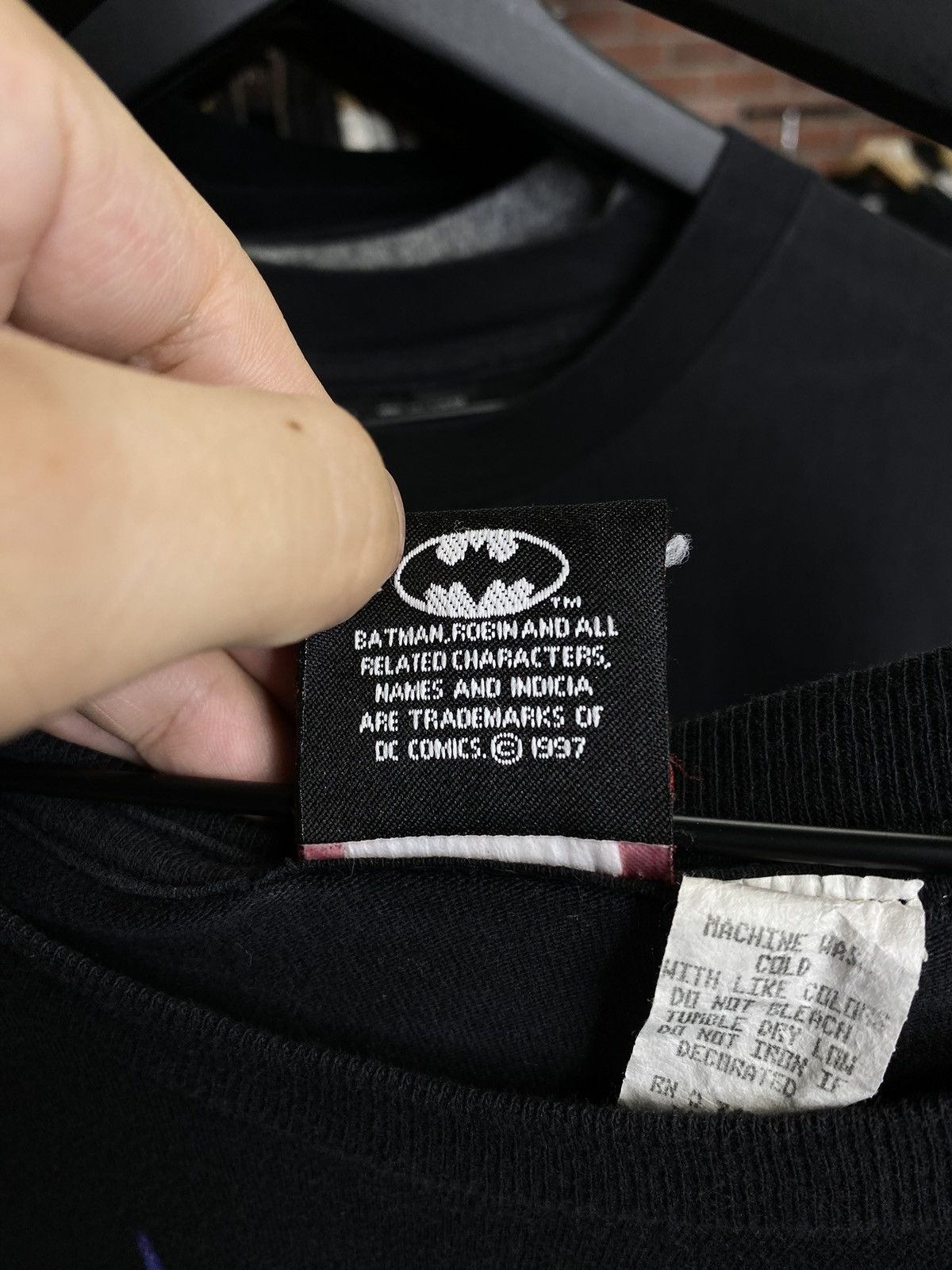 Vintage 90’s Vintage Batman & Robin Movie Promo Tee Shirt XLarge Size US XL / EU 56 / 4 - 6 Thumbnail