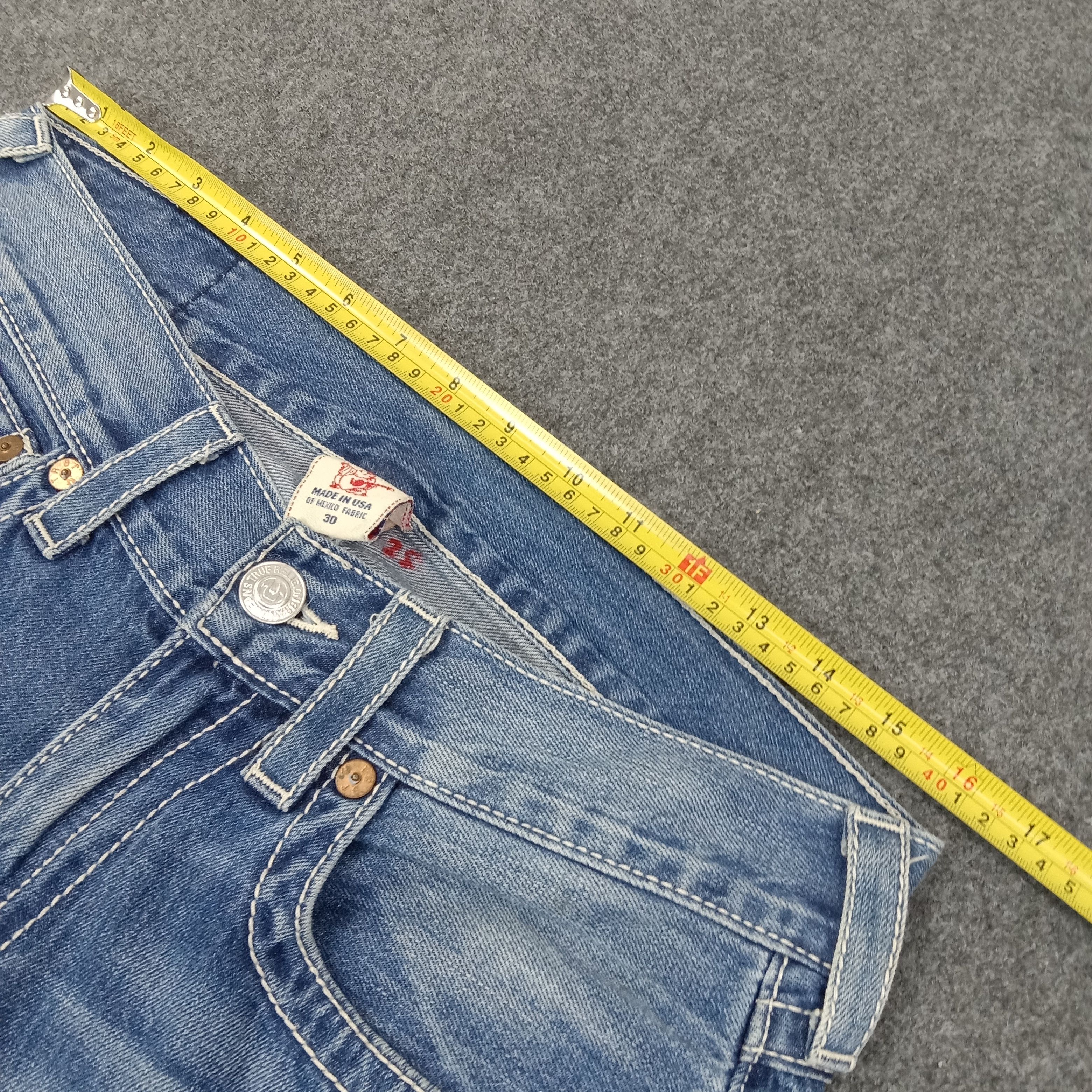 True Religion True Religion American Bootcut Denim Jeans C258N23 Size US 33 - 10 Thumbnail
