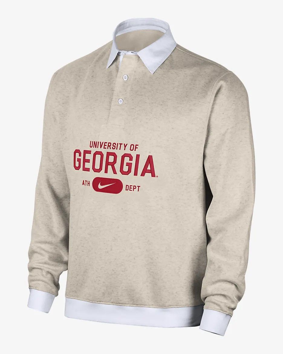 Nike Nike Georgia Bulldogs Long sleeve Polo Size US L / EU 52-54 / 3 - 6 Thumbnail