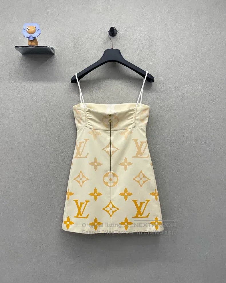Louis Vuitton Louis Vuitton Printed monogrammed halter dress Size XXS / US 00 / IT 34 - 2 Thumbnail