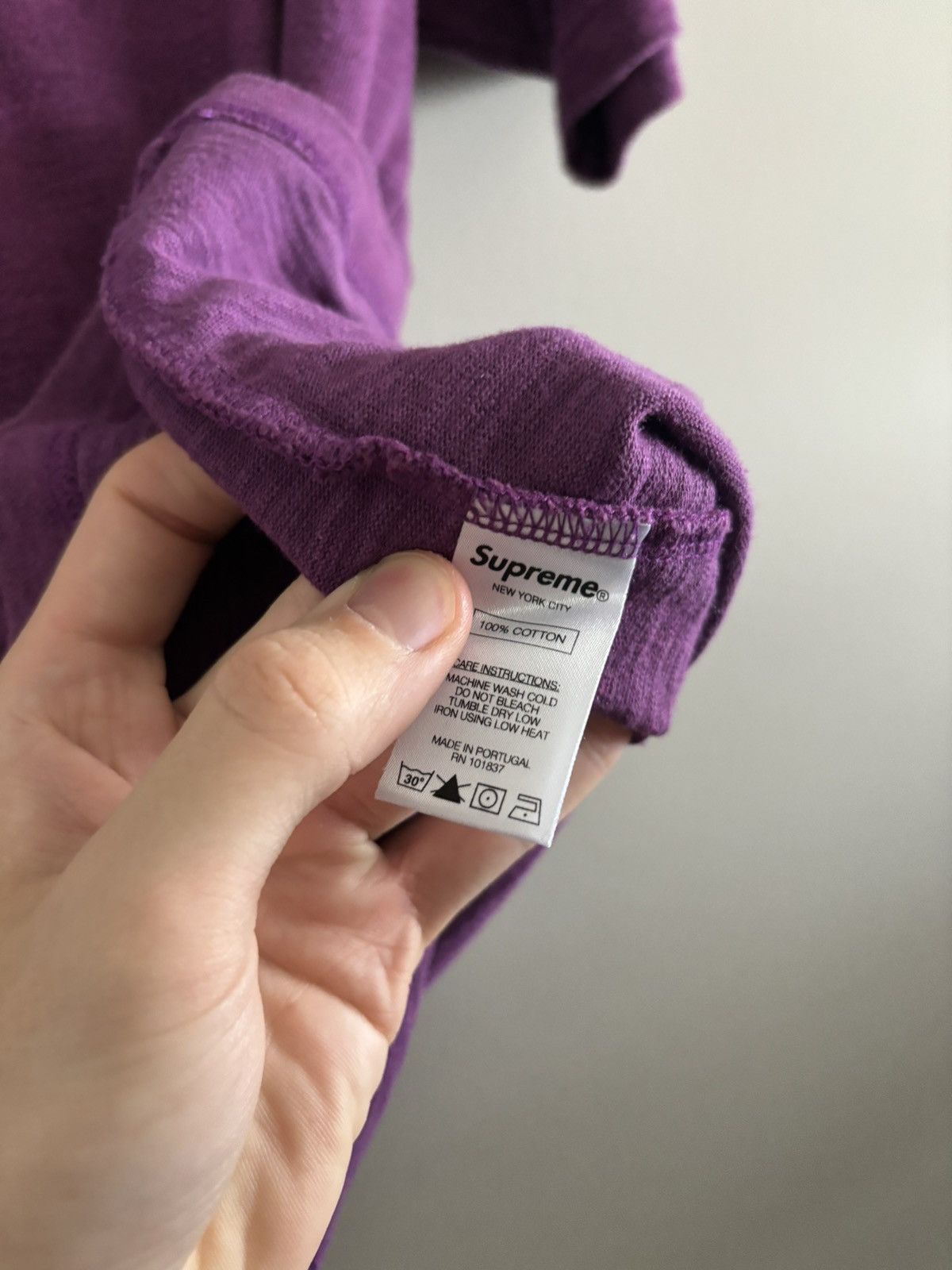 Supreme Supreme pocket tee Size US M / EU 48-50 / 2 - 4 Thumbnail