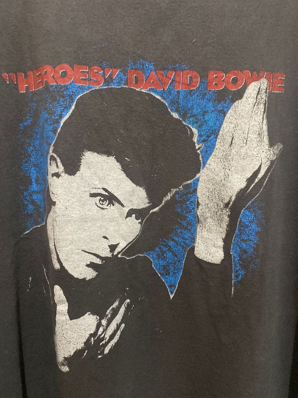 Band Tees David Bowie "Heroes" Size US XL / EU 56 / 4 - 2 Thumbnail