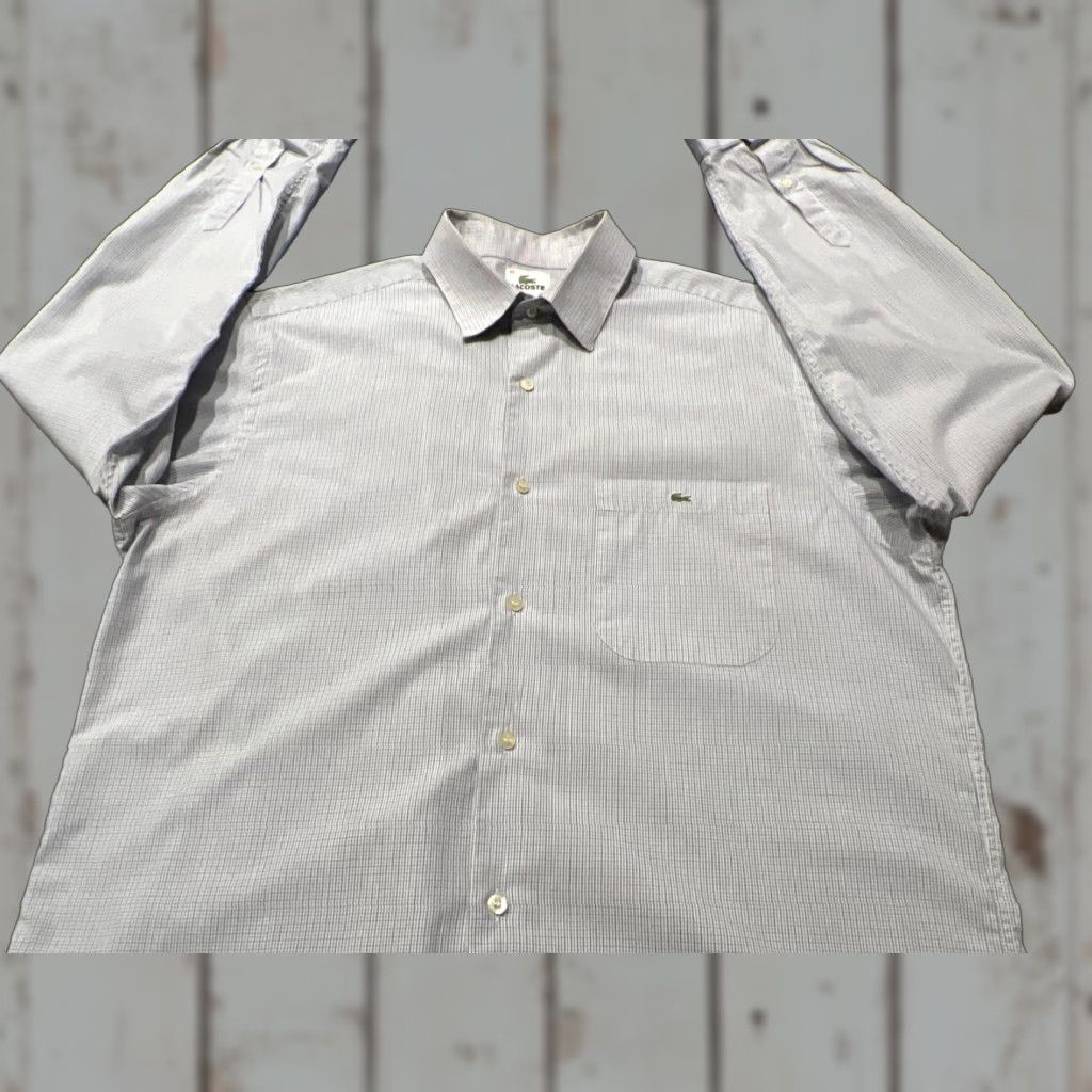 Lacoste Lacoste Men's Button-Up Shirt Size 42 Long Sleeve Cotton Multicolor Classic Casual Business Size US XL / EU 56 / 4 - 1 Thumbnail