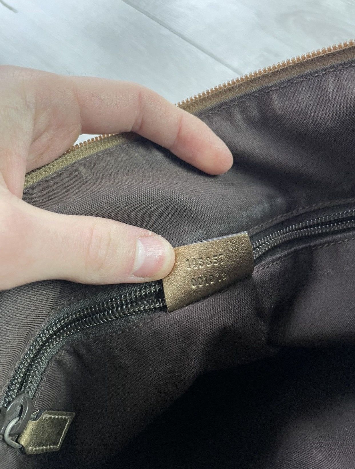 Gucci × Vintage Gucci GG Supreme monogram canvas bag messenger Size ONE SIZE - 15 Thumbnail