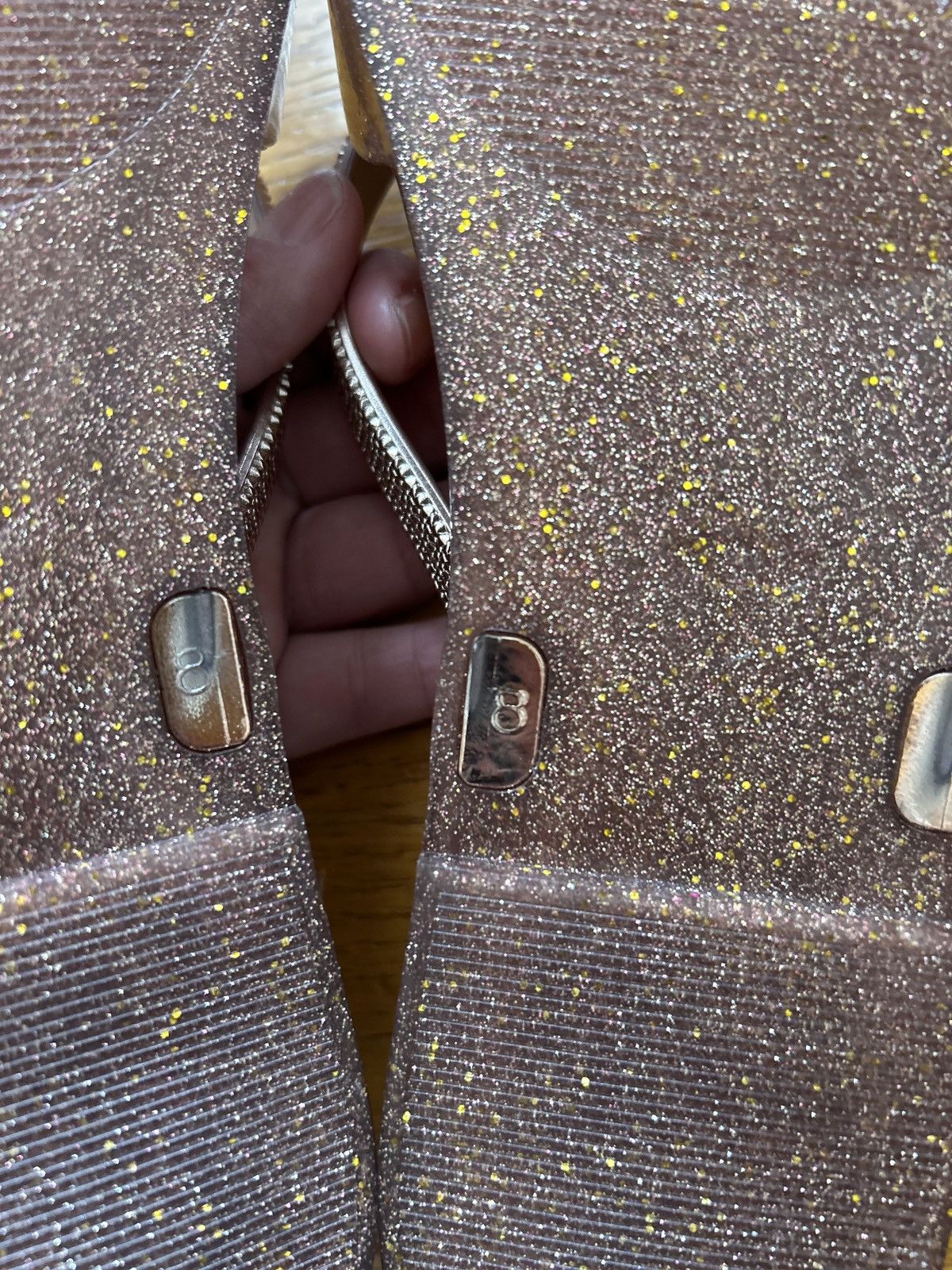 Melissa Melissa glitter jelly slides size 8 Size US 8 / IT 38 - 11 Thumbnail