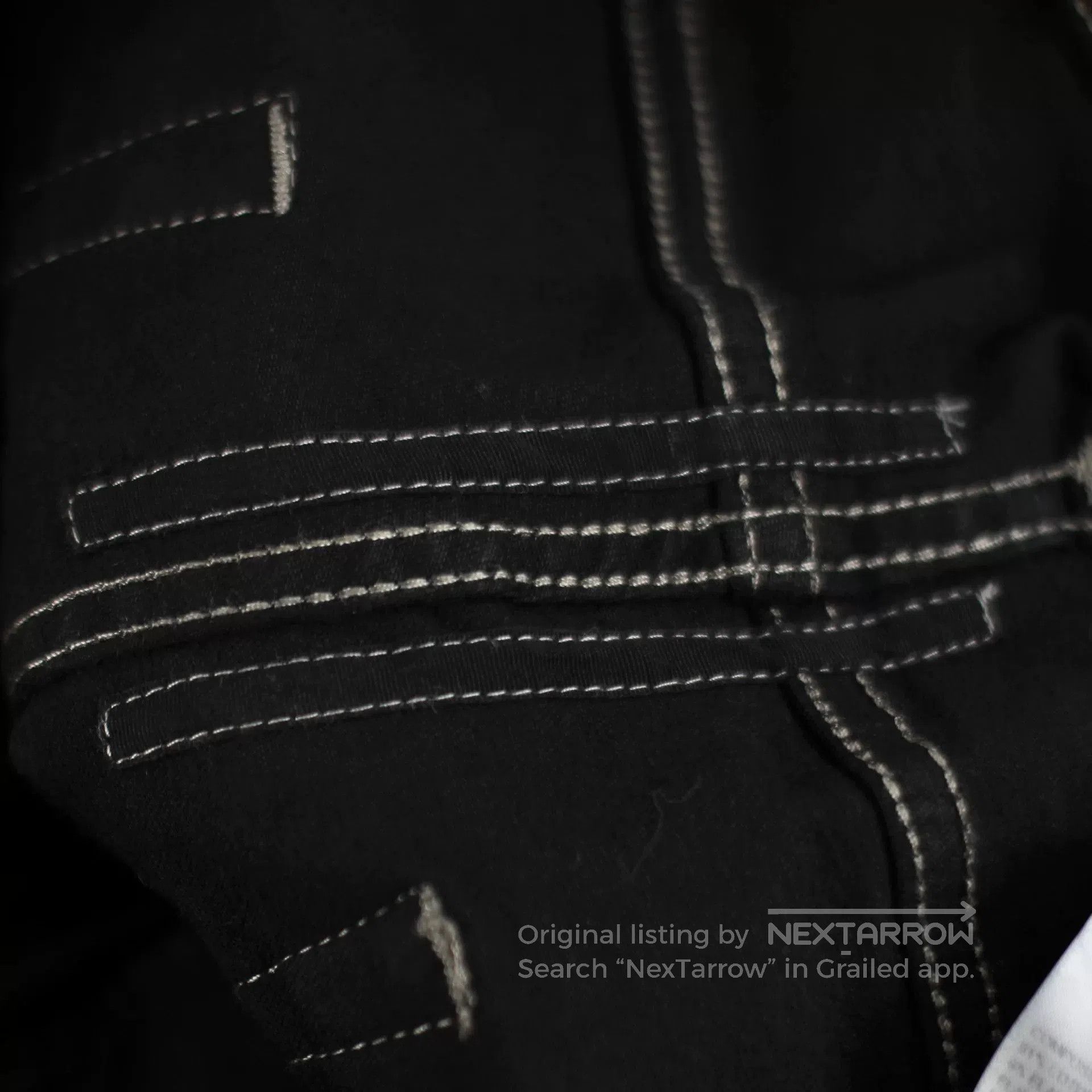 Rick Owens rick owens black denim long pants. Size US 32 / EU 48 - 7 Thumbnail