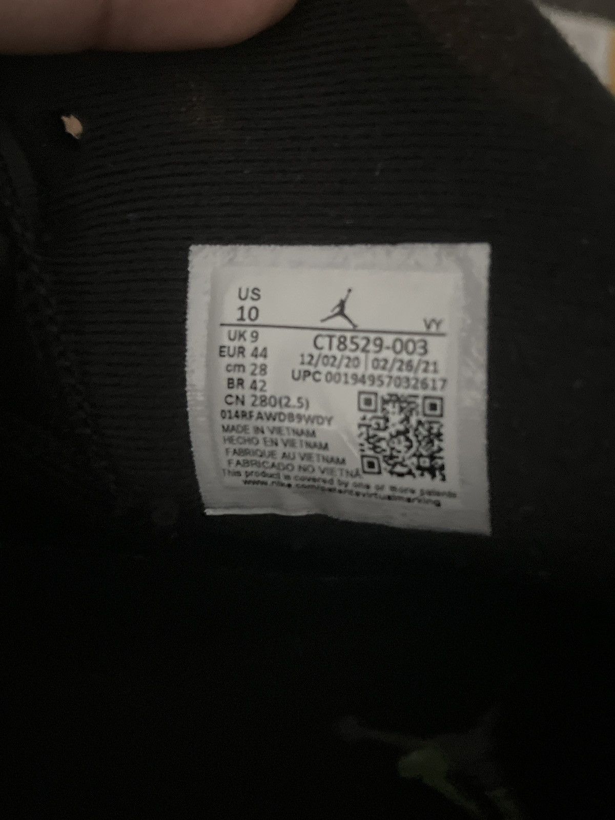 Jordan Brand × Nike Air Jordan 6 retro Size US 10 / EU 43 - 9 Thumbnail