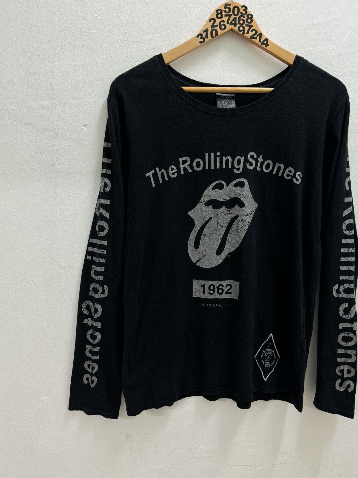 Band Tees × Vintage Vintage The Rolling Stones 2011 Tour Long Sleeve Tee Size US S / EU 44-46 / 1 - 3 Thumbnail