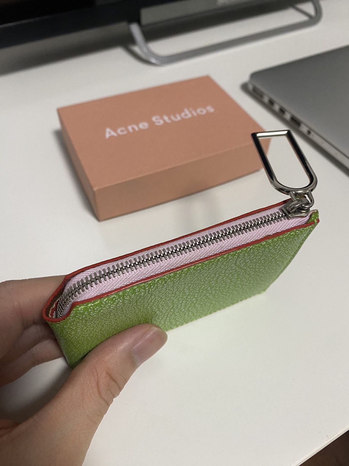 Acne Studios Garnet Print SS17 Coins Purse Size ONE SIZE - 3 Thumbnail