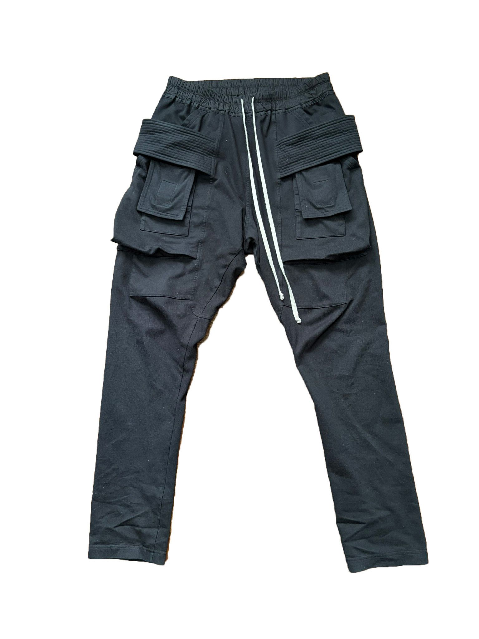Rick Owens Drkshdw Rick Owens Creatch Cargo Drawstring Pants Size US 30 / EU 46 - 1 Thumbnail