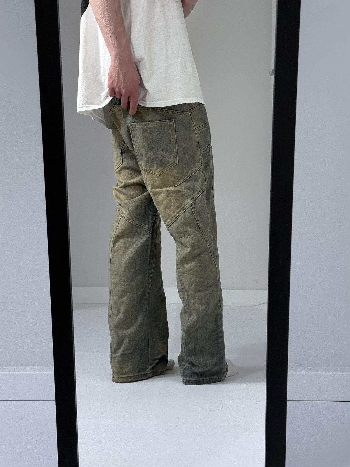 Other Vintage y2k streetwear wide track avantgarde opium jeans Size US 32 / EU 48 - 5 Thumbnail