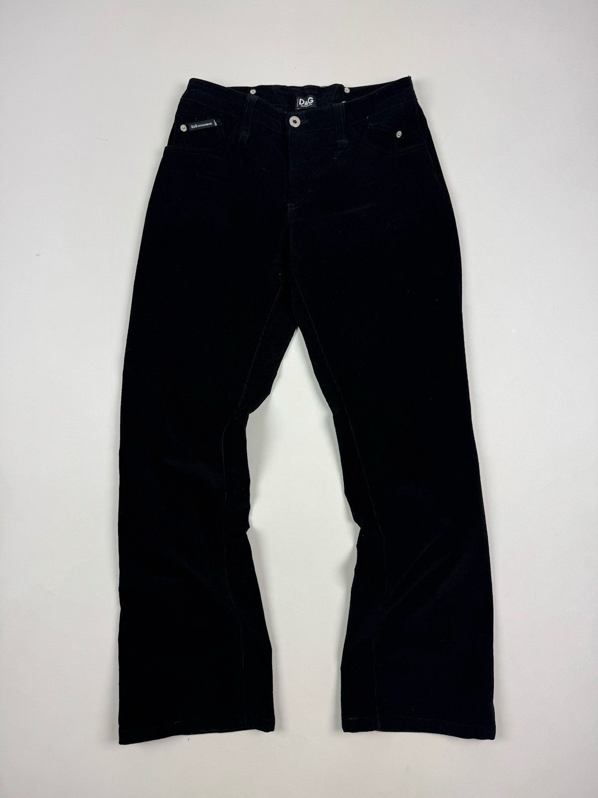 Dolce & Gabbana Y2K Vintage Dolce&Gabbana Corduroy Women’s Pants Size 30" / US 8 / IT 44 - 1 Thumbnail