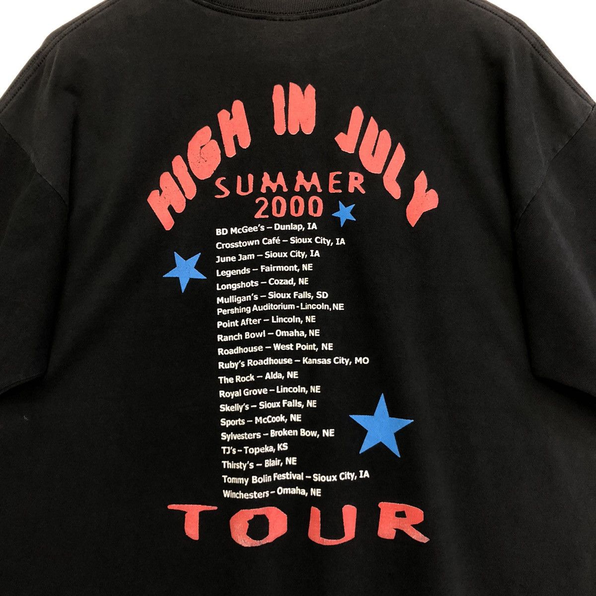 Band Tees × Vintage Vintage Mushroom Bruize High In July Summer Tour Shirt Size US XL / EU 56 / 4 - 9 Thumbnail