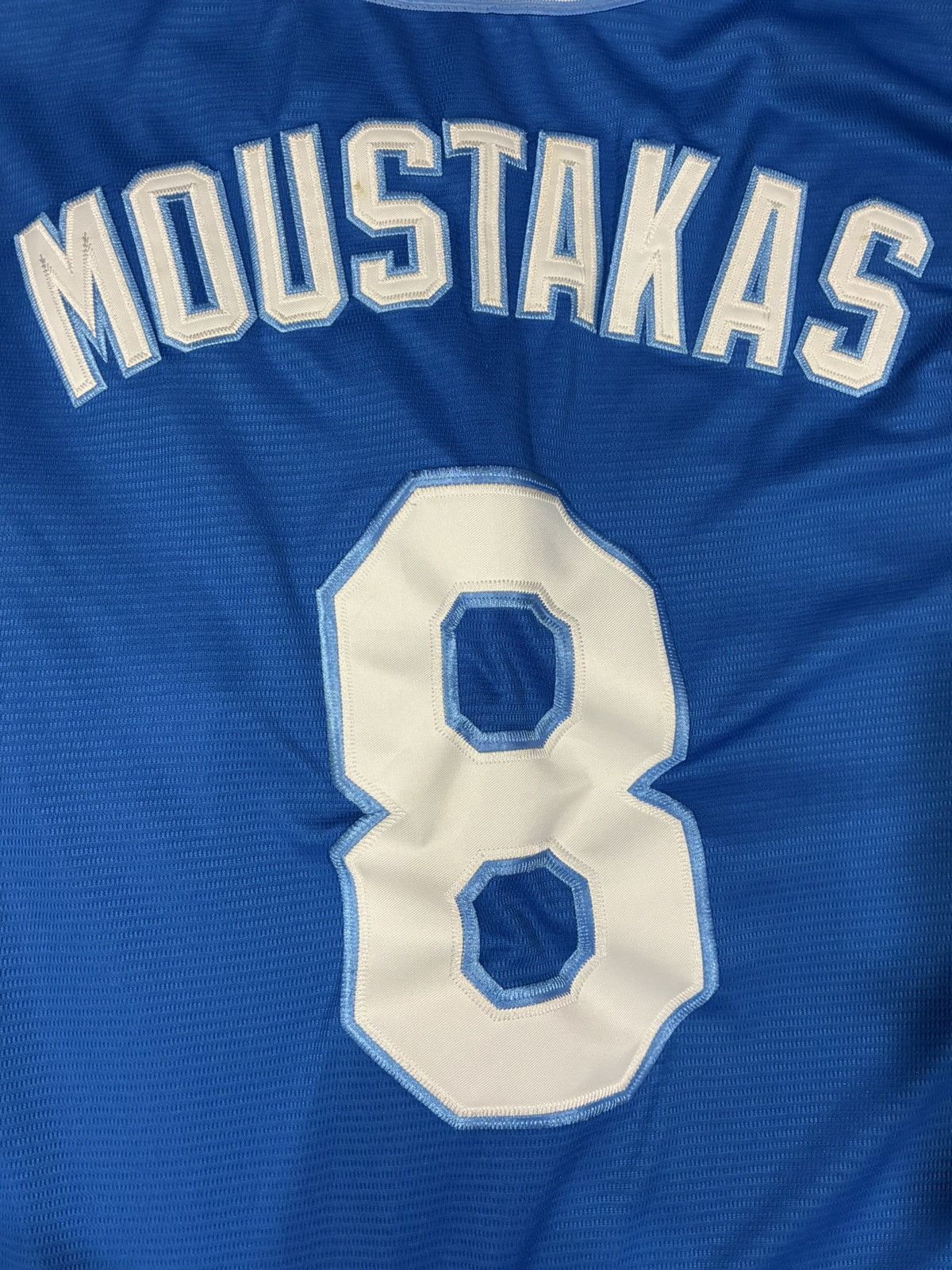 Majestic Moustakas 2015 World Series Champions KC Royals Sz 2XL Size US XXL / EU 58 / 5 - 8 Thumbnail