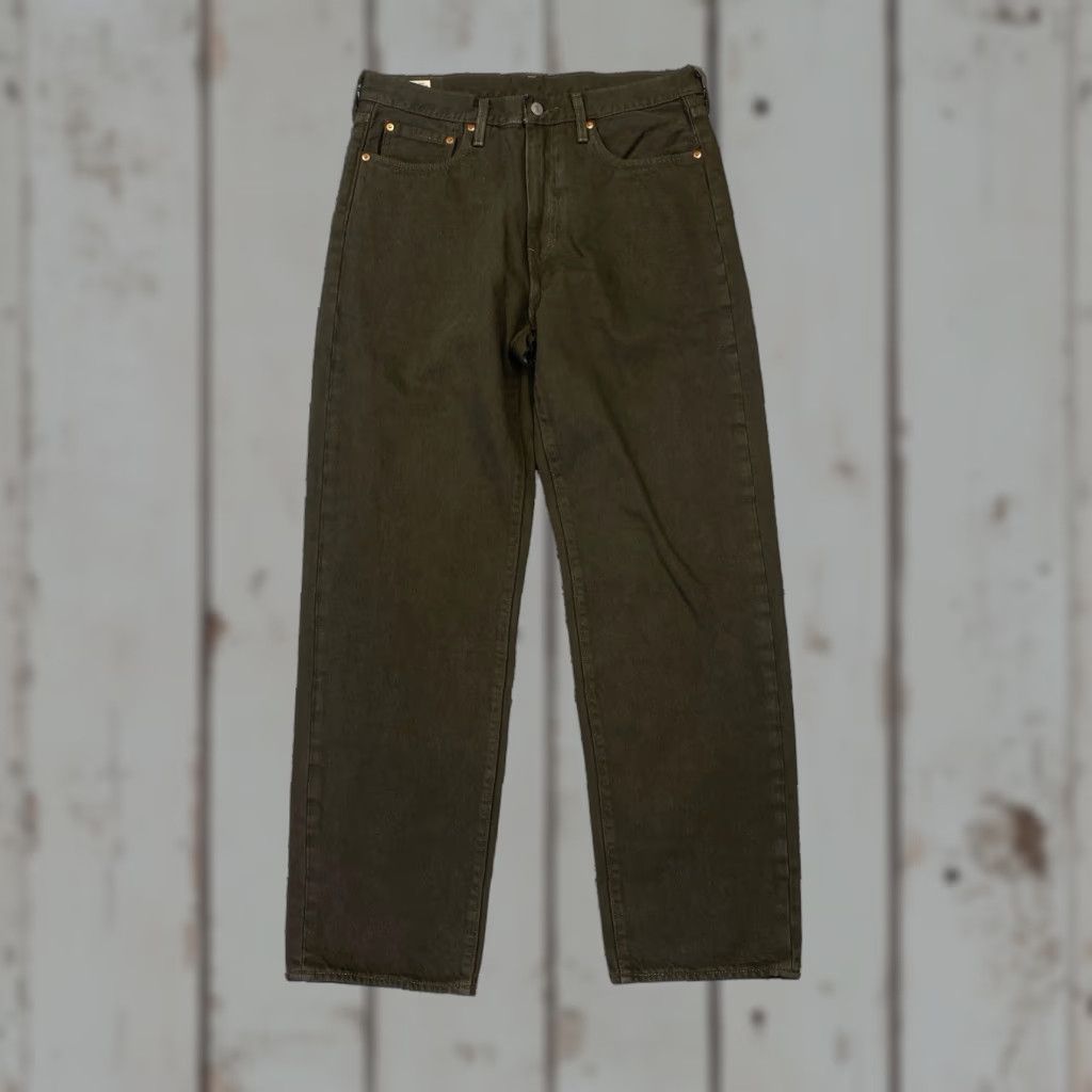 Levi's VINTAGE Levi's Jeans Brown Denim 34x30 Regular 501 Size US 32 / EU 48 - 1 Thumbnail