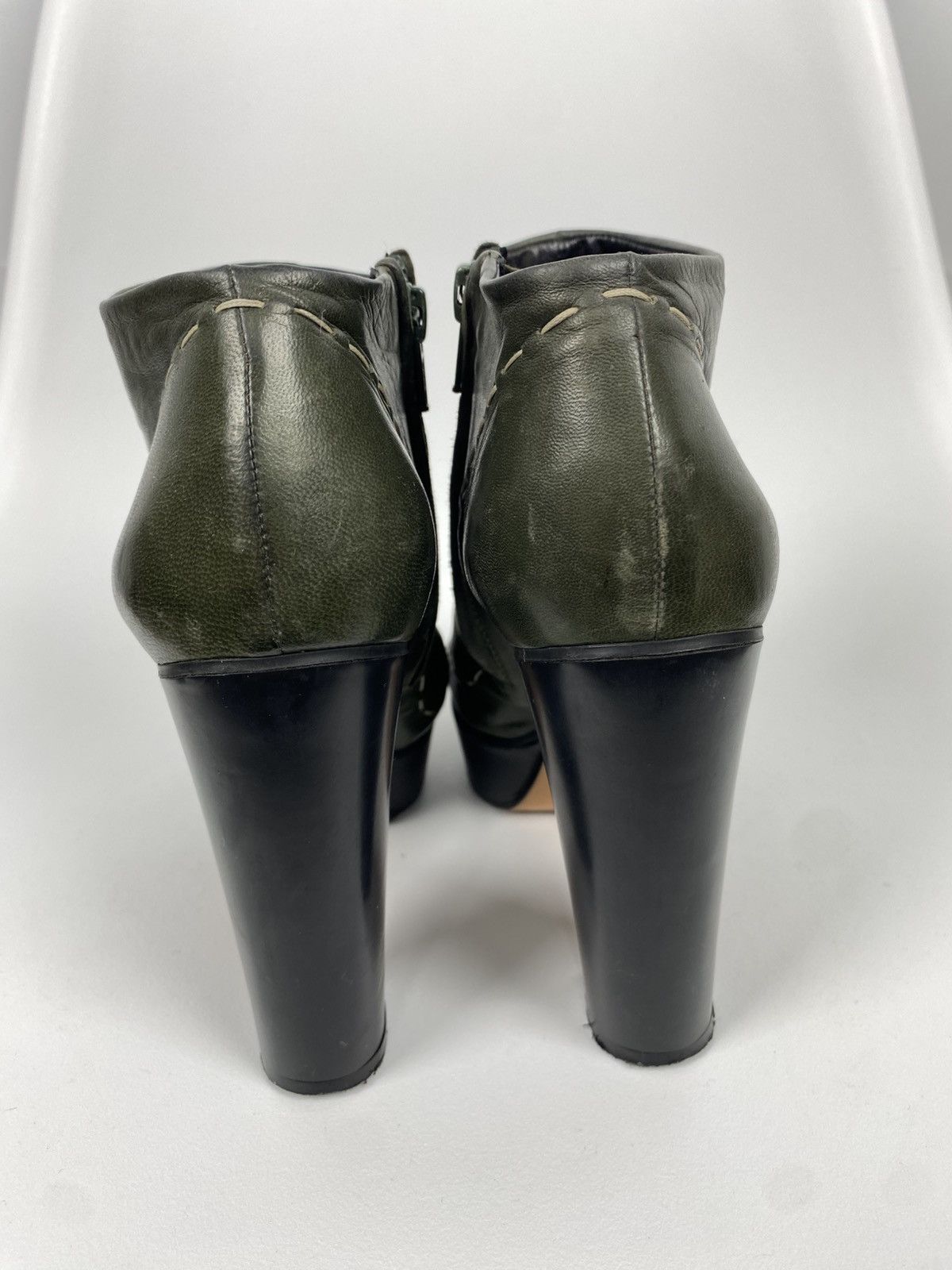 Chloe Chloe Genuine Leather Ankle Boots size 36.5 Size US 6.5 / IT 36.5 - 4 Thumbnail