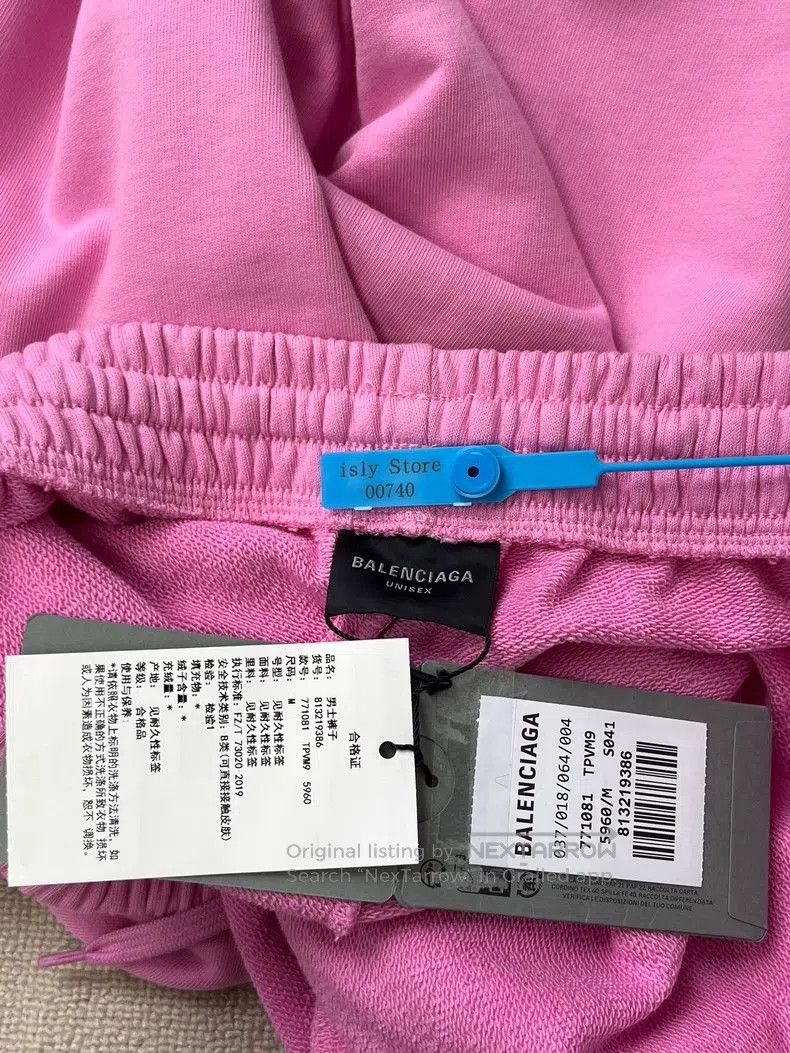 Balenciaga Balenciaga Logo Print Loose Fit Casual Pants . Size US 32 / EU 48 - 4 Thumbnail