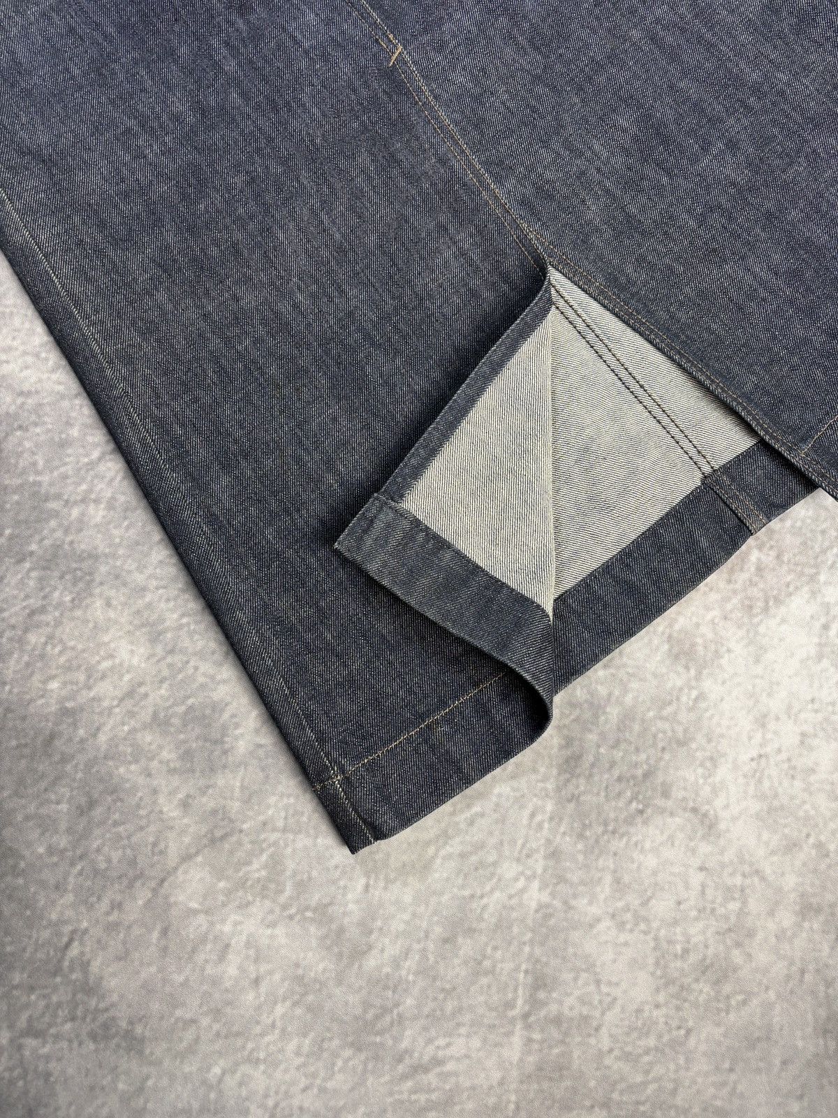 Prada × Vintage 2000s Prada Sport Vintage Prada Denim Maxi Skirt 1990s Long Size 28" / US 6 / IT 42 - 10 Thumbnail