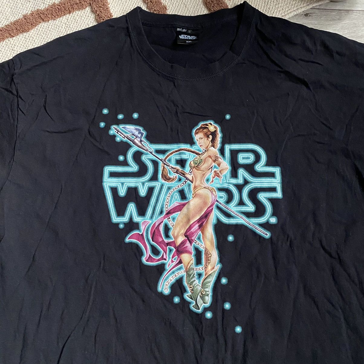 Star Wars STAR WARS GIRL WITH A SPEAR T SHIRT Size US XL / EU 56 / 4 - 2 Thumbnail
