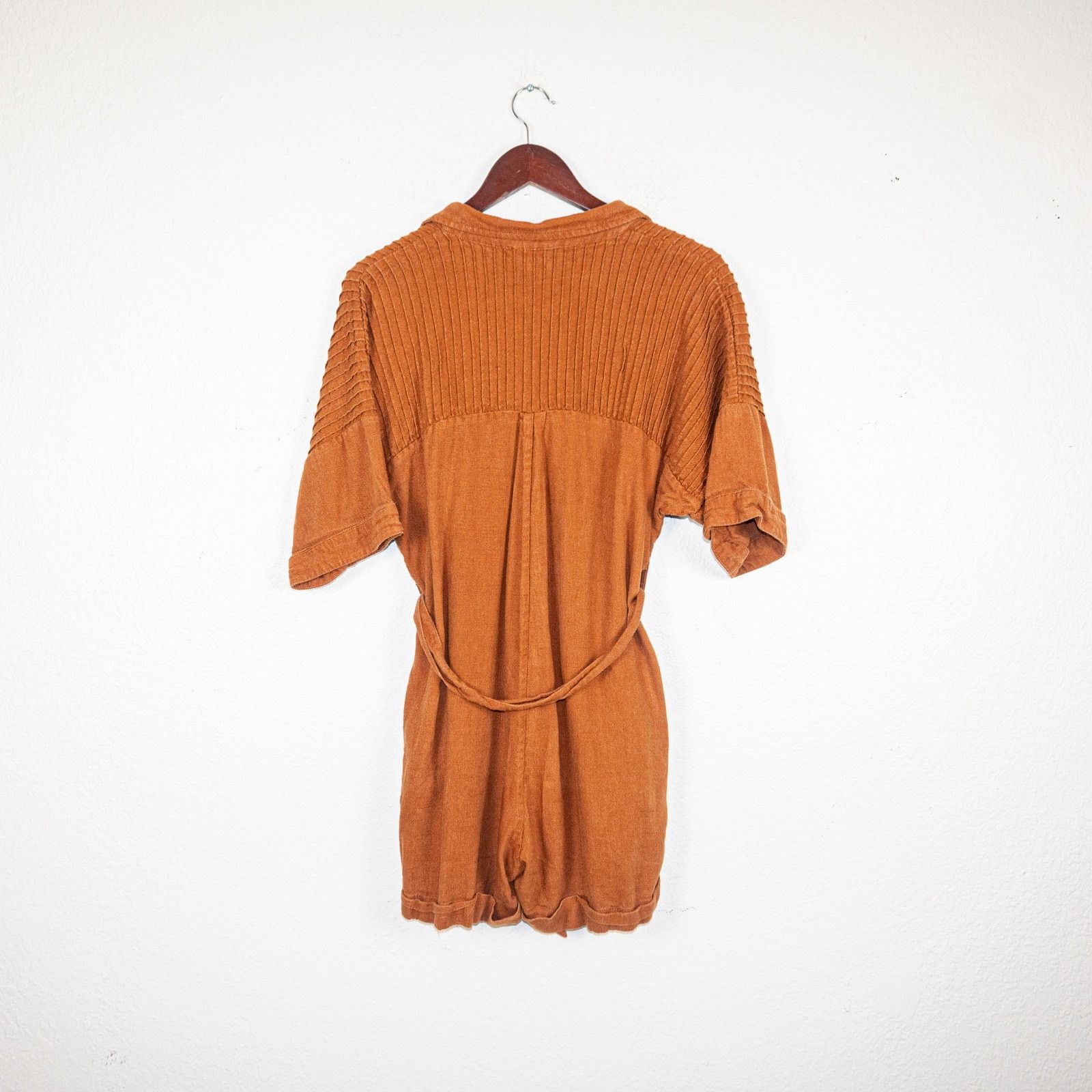 Spell SPELL & The Gypsy Collective Rani Romper in copper size XS Size 26" / US 2 / IT 38 - 8 Thumbnail