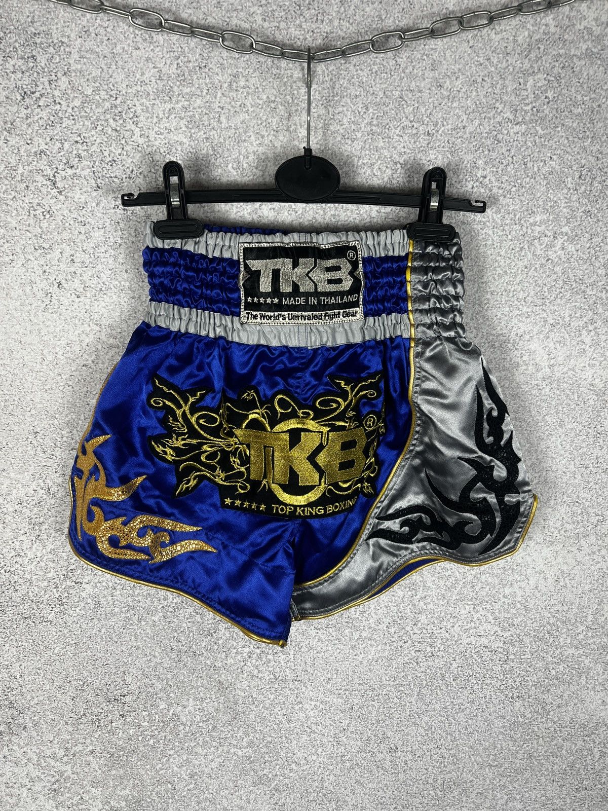 Sun And Vintage Moon Print Muay Thai Boxing Shorts main image 1