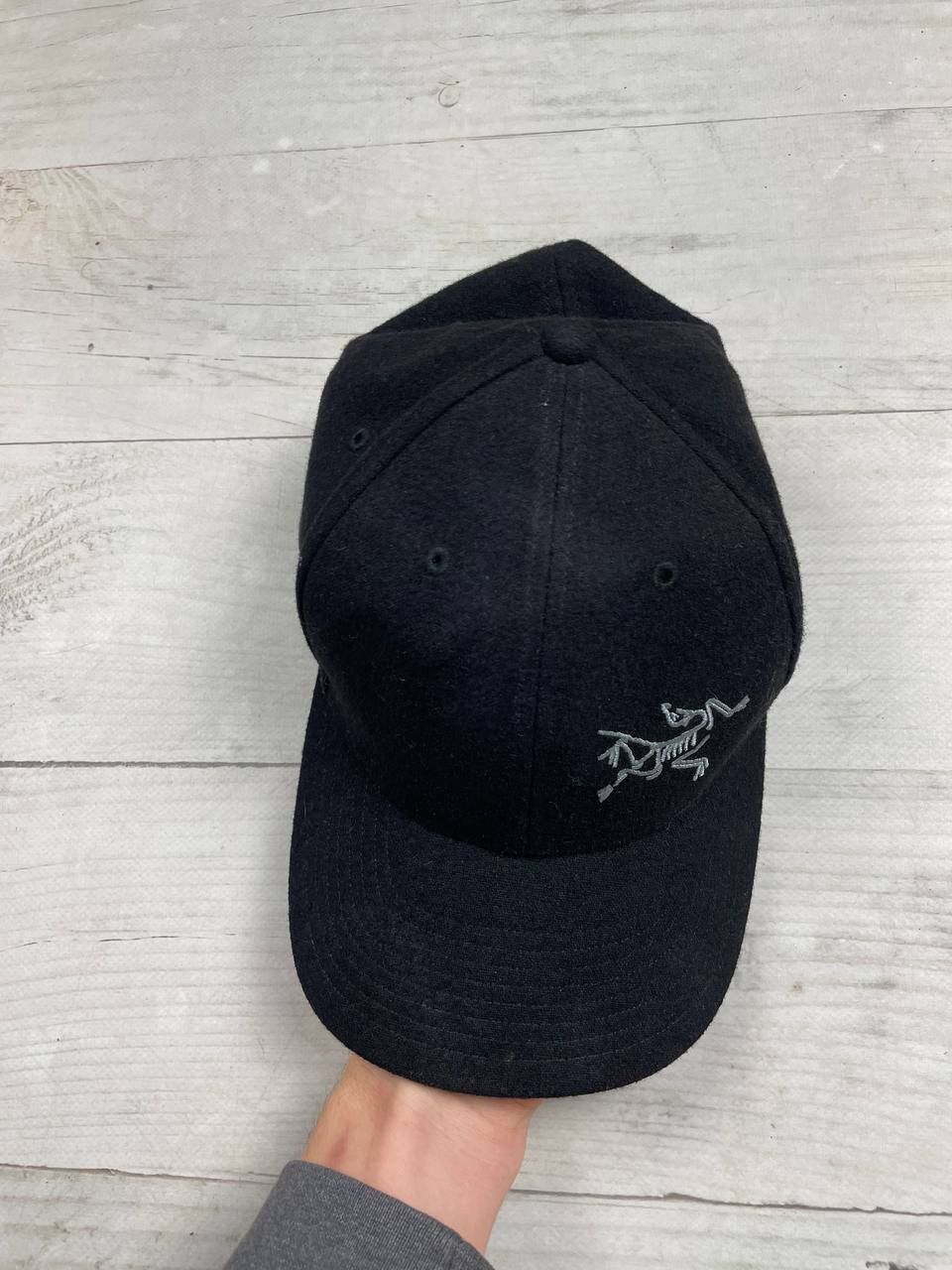 Arc'teryx Vintage Arcteryx Wool Ball Cap Black FlexFit Hats Size ONE SIZE - 5 Thumbnail
