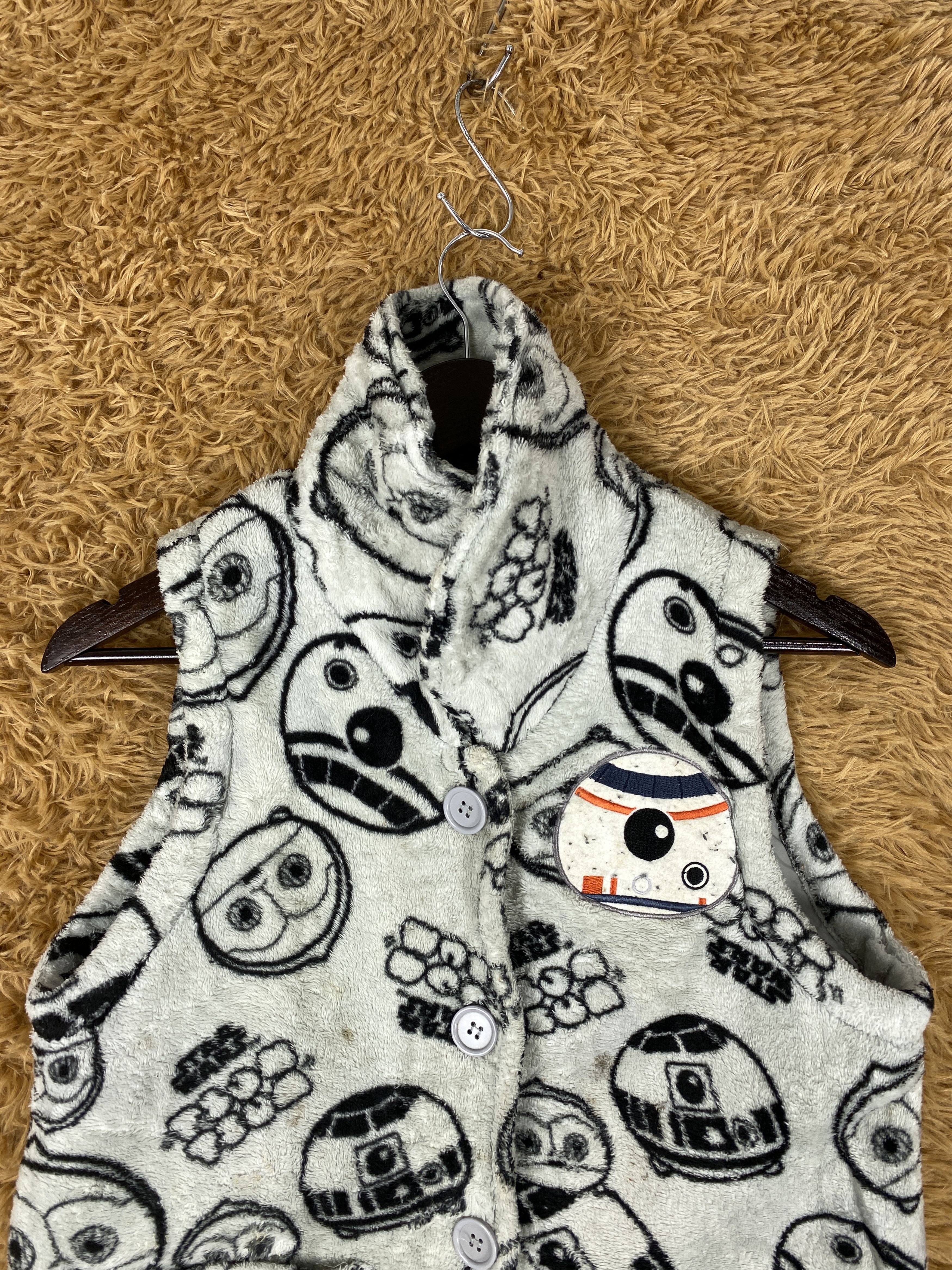Star Wars Vintage Star Wars Fleece Vest Size US L / EU 52-54 / 3 - 2 Thumbnail