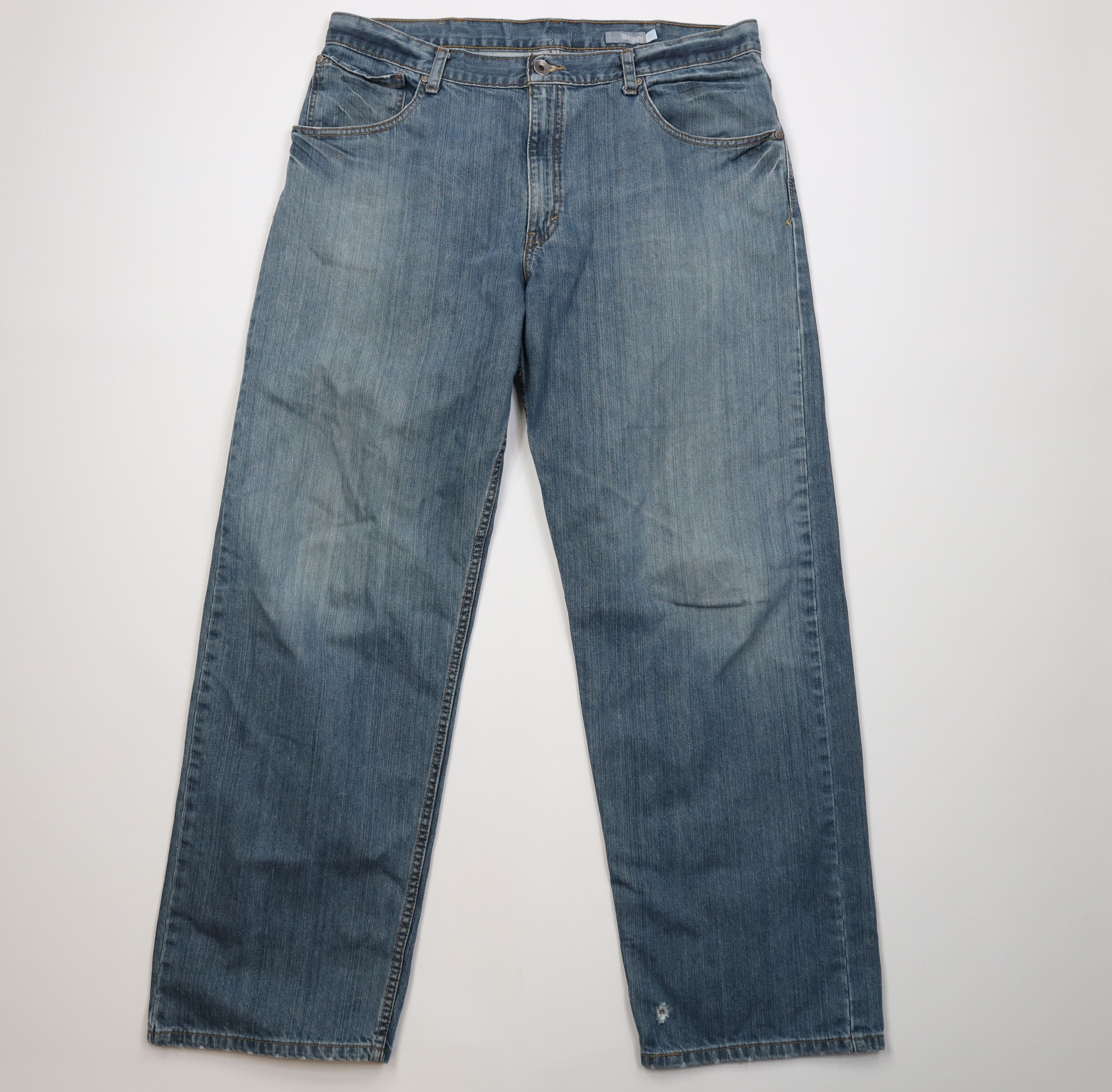Levi's Vintage Y2K Levis Silvertab Fit Wide Leg Denim Jeans Blue Size US 38 / EU 54 - 1 Thumbnail