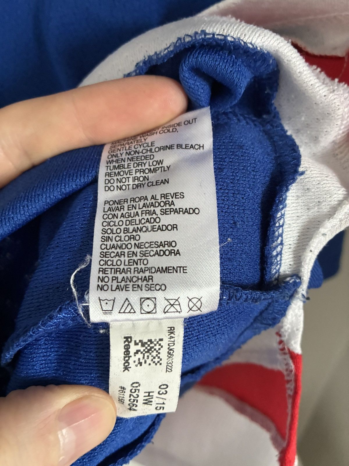 Reebok Reebok New York Rangers McDonagh NHL Jersey Hockey longsleev Size US M / EU 48-50 / 2 - 11 Thumbnail