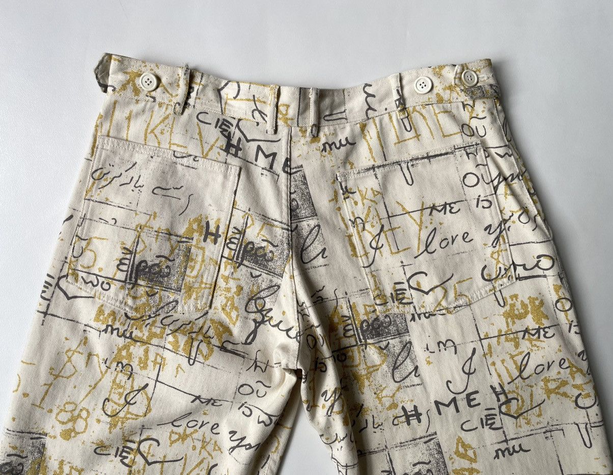 Comme des Garcons S/S 07 ‘Text Print’ Utility Trousers Size US 36 / EU 52 - 13 Thumbnail