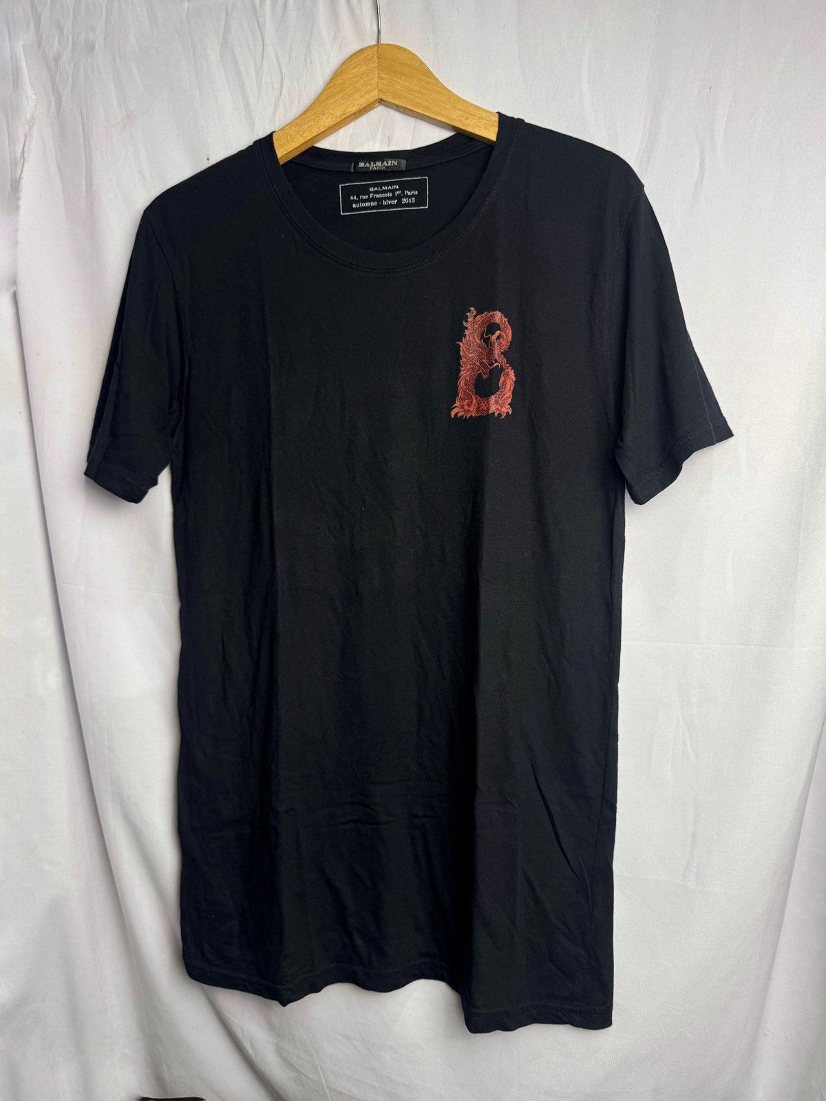 Balmain Balmain Christophe Decarnin Dragon B Tees Size US M / EU 48-50 / 2 - 1 Thumbnail