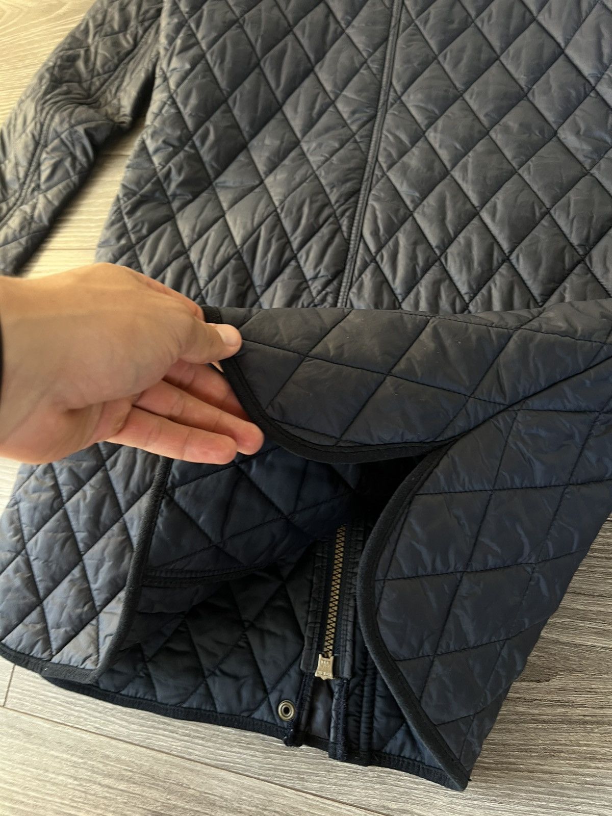 Barbour Vintage Barbour Woman’s Tarn Quilted Avant Garde Jacket Size S / US 4 / IT 40 - 16 Thumbnail