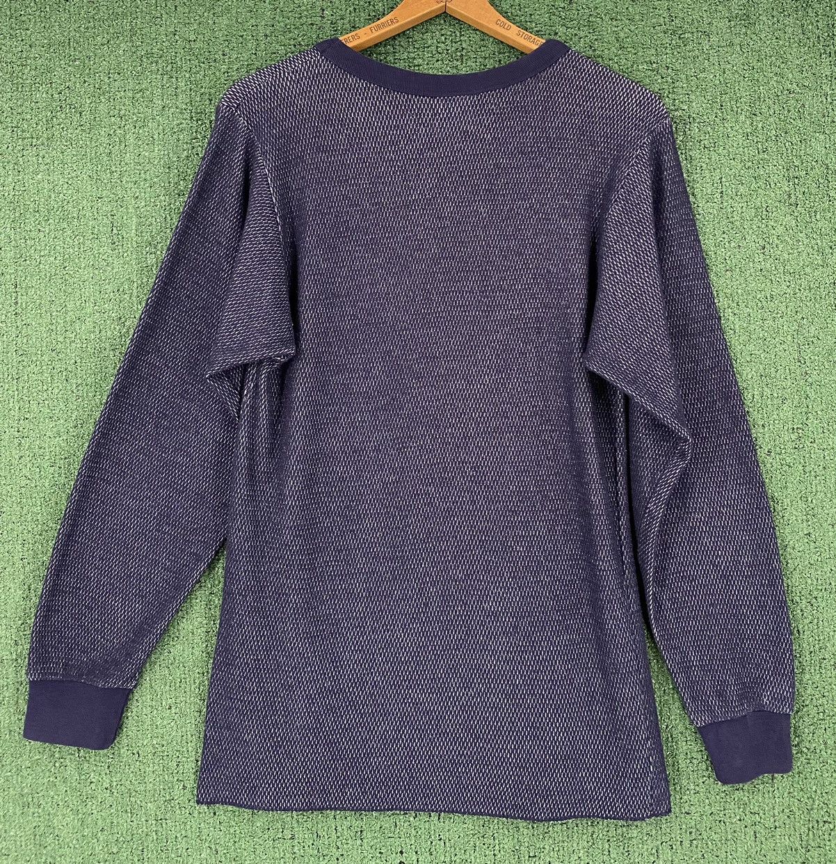 Other Vintage Y2K Rocky Navy Blue Thermal Shirt Mens Medium Size US M / EU 48-50 / 2 - 5 Thumbnail