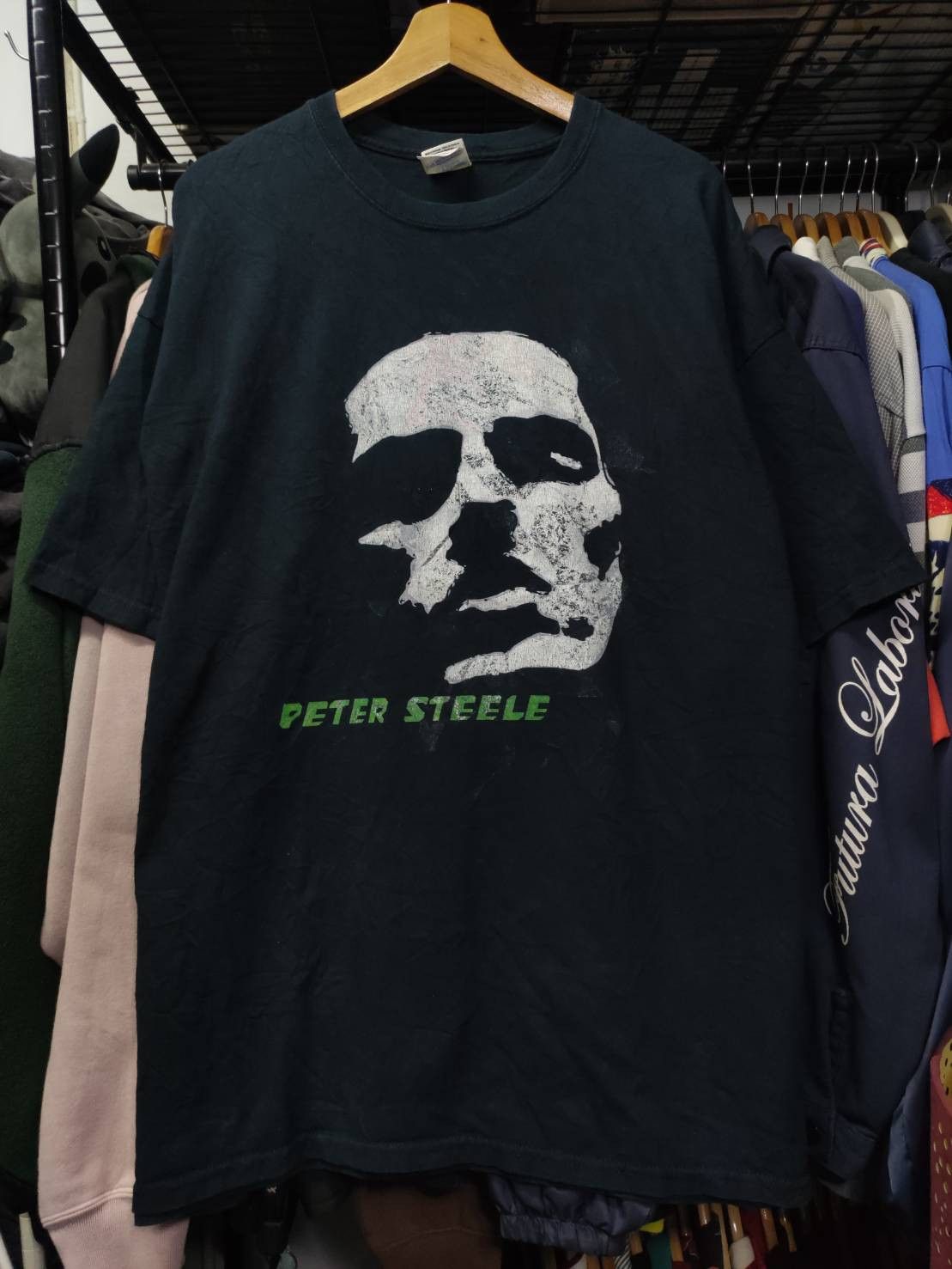 Band Tees Rare! Vtg 00's Peter Steele Type O Negative Band T-Shirt Size US XXL / EU 58 / 5 - 2 Thumbnail