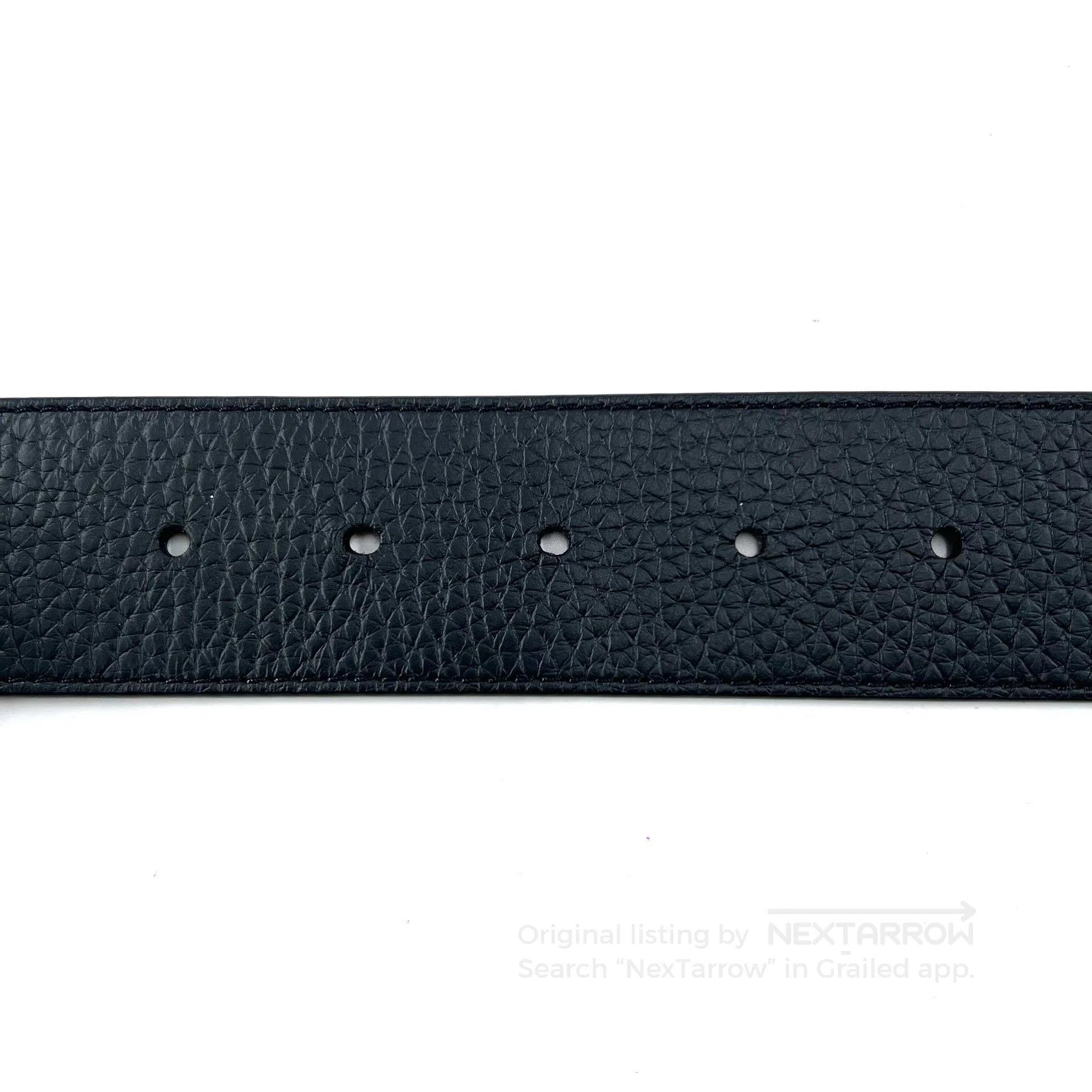 Louis Vuitton Louis Vuitton Men's Black Belt. Size ONE SIZE - 4 Thumbnail