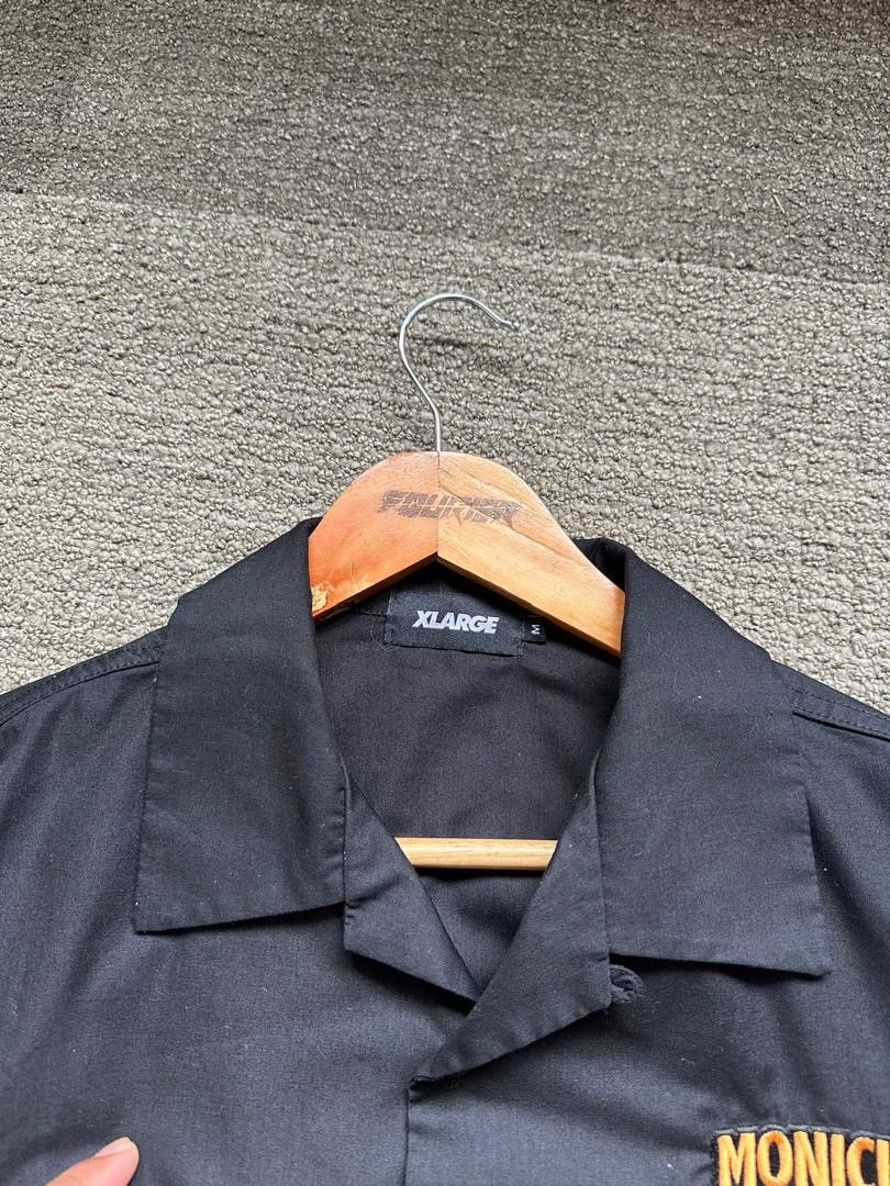 Japanese Brand × Xlarge XLARGE X MONICHIKI OPEN COLLAR SHIRT Size US M / EU 48-50 / 2 - 5 Thumbnail