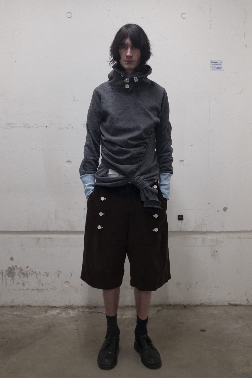 Other Knot Hoodie in charcoal / light blue Size US M / EU 48-50 / 2 - 6 Thumbnail