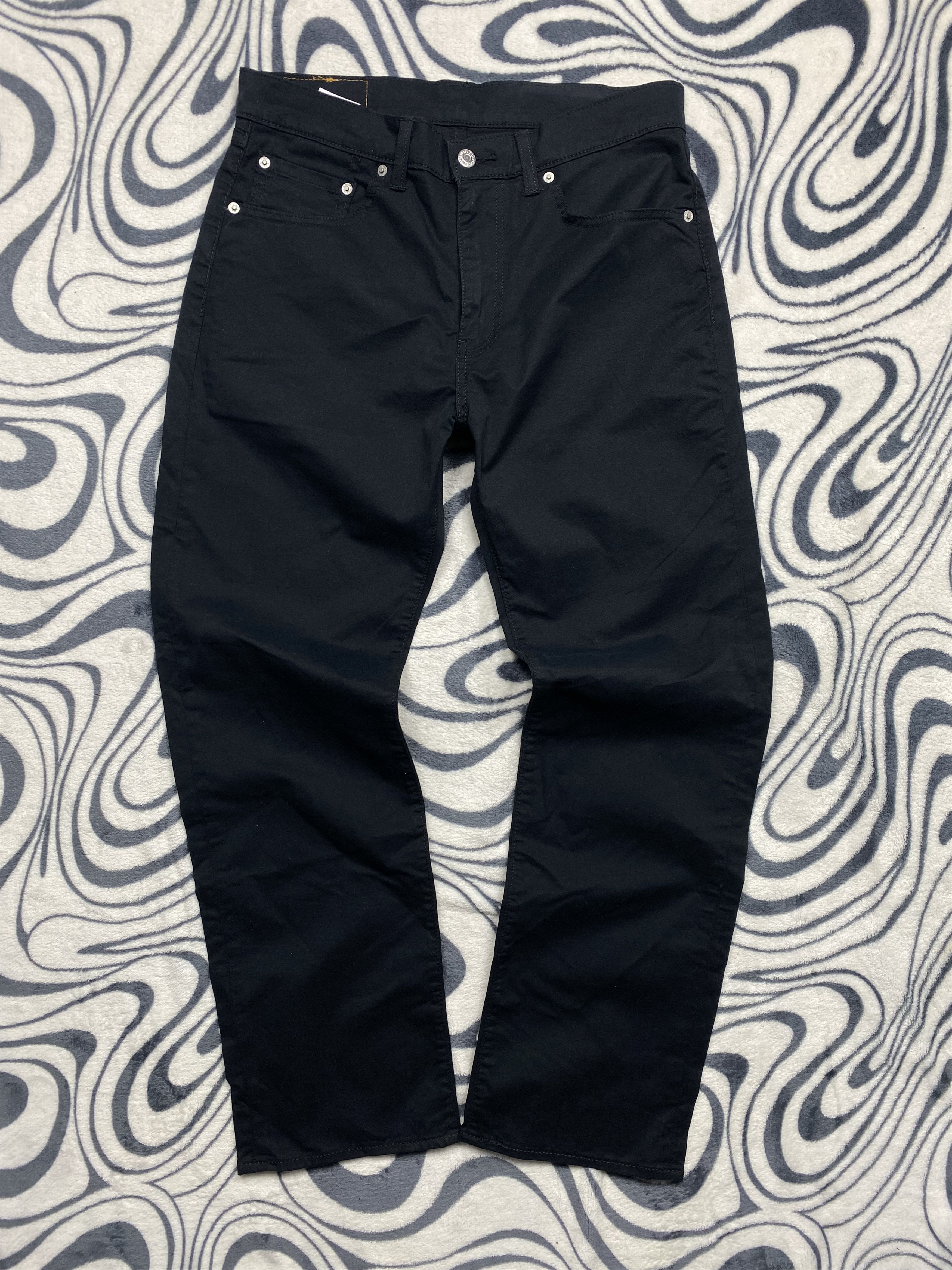Levi's Levis 751 Vintage Mens Black Denim Pants White Tab Size US 32 / EU 48 - 3 Thumbnail