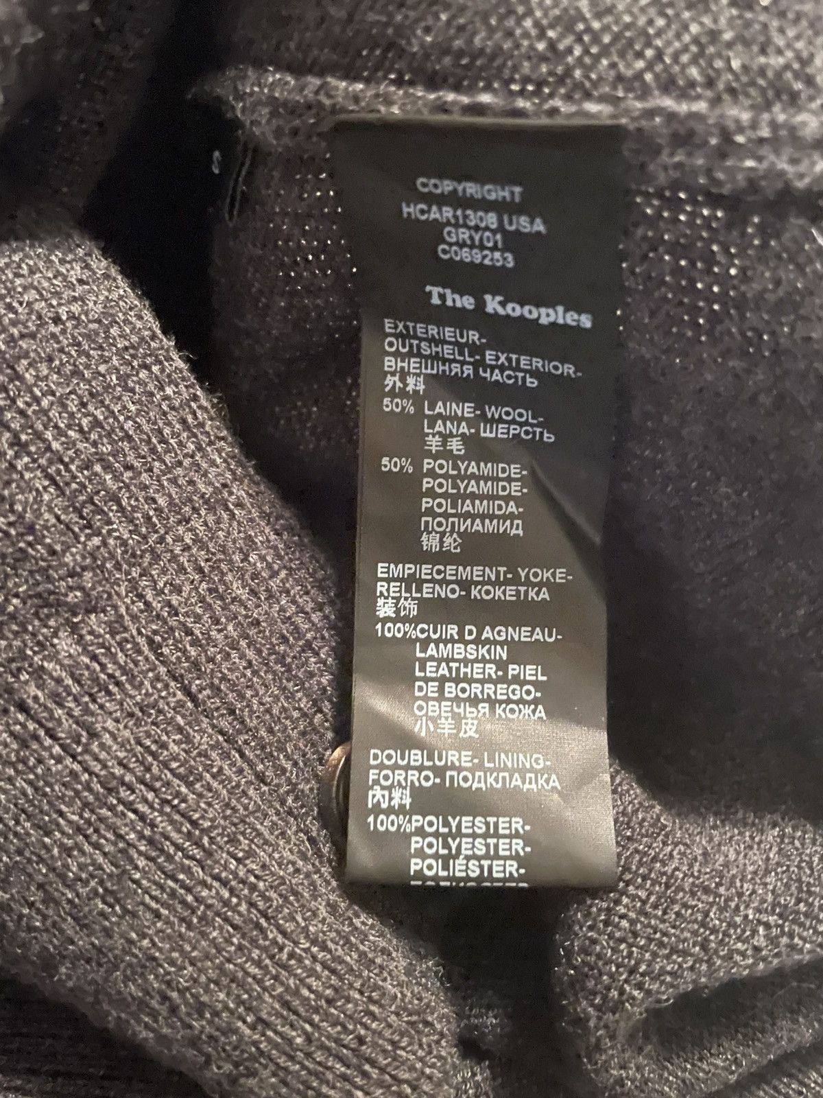 The Kooples The Kooples black wool cardigan Size US S / EU 44-46 / 1 - 7 Thumbnail