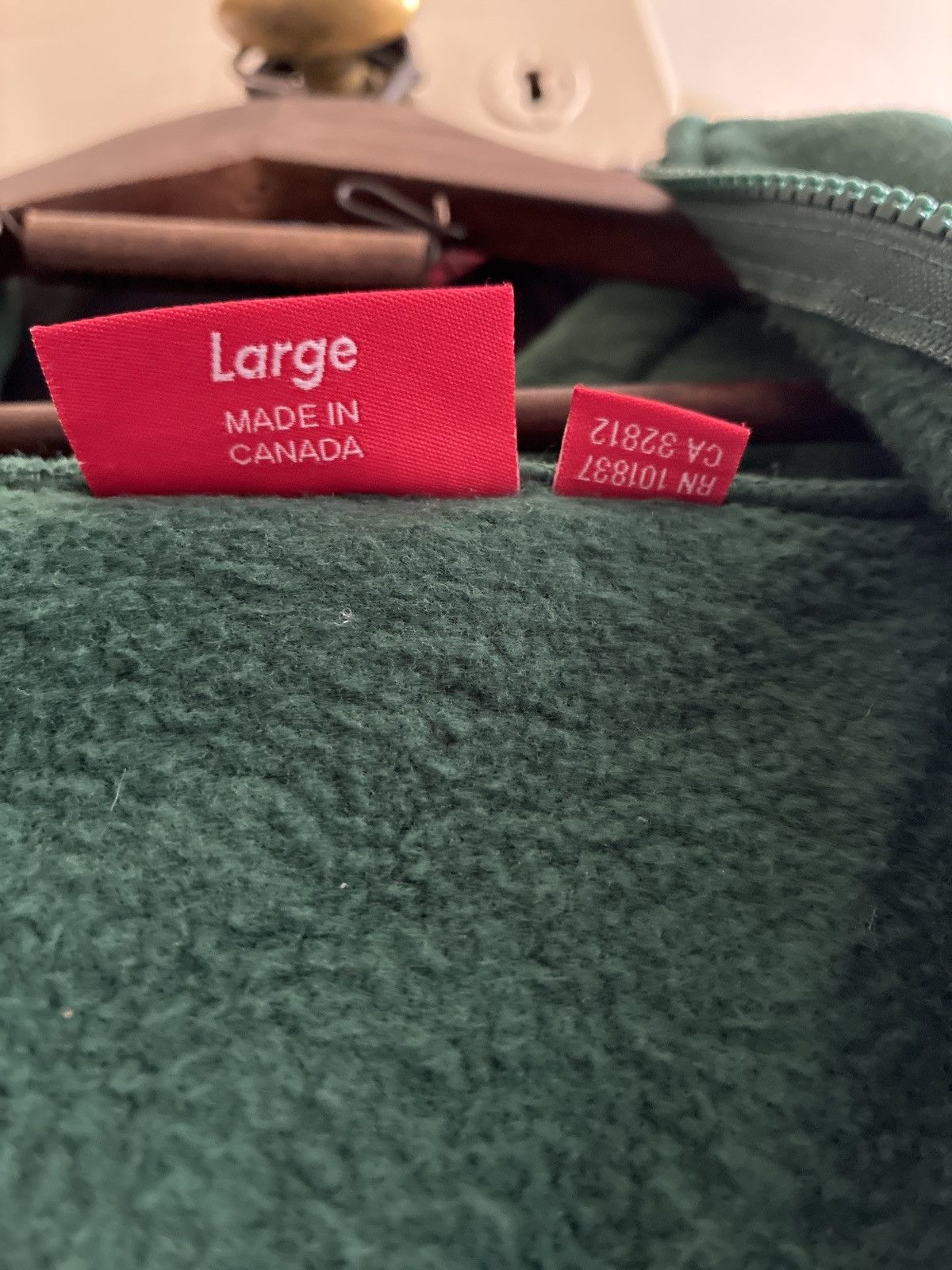 Supreme Supreme Arc Logo Zip Up Hoodie Dark Green Box Logo Size US L / EU 52-54 / 3 - 5 Thumbnail