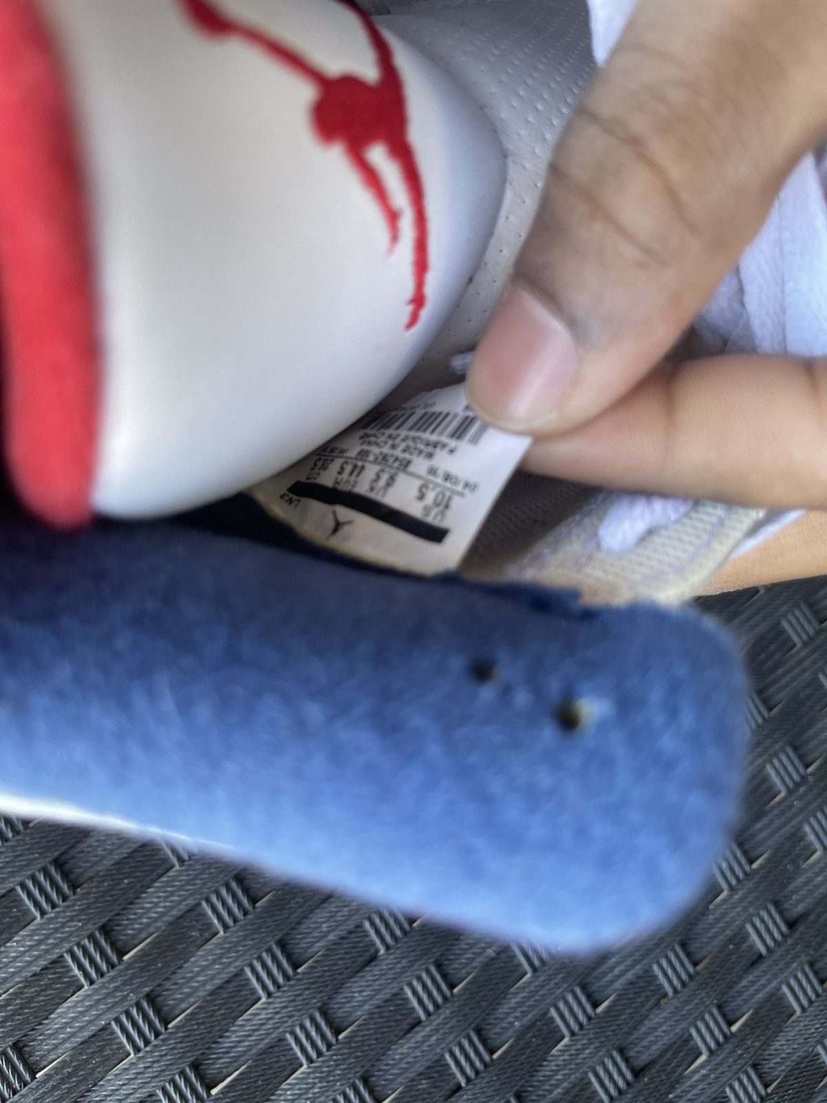 Jordan Brand × Nike Air Jordan Retro 3 “True Blue” Size US 10.5 / EU 43-44 - 3 Thumbnail