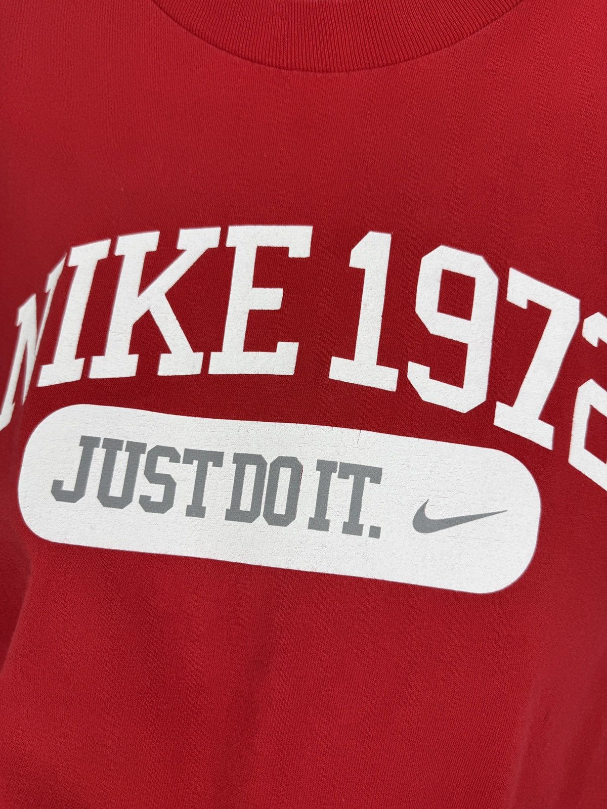 Nike 🇺🇸 Vintage Y2K Nike 1972 Just Do It T-Shirt Rare Retro Size US M / EU 48-50 / 2 - 6 Thumbnail