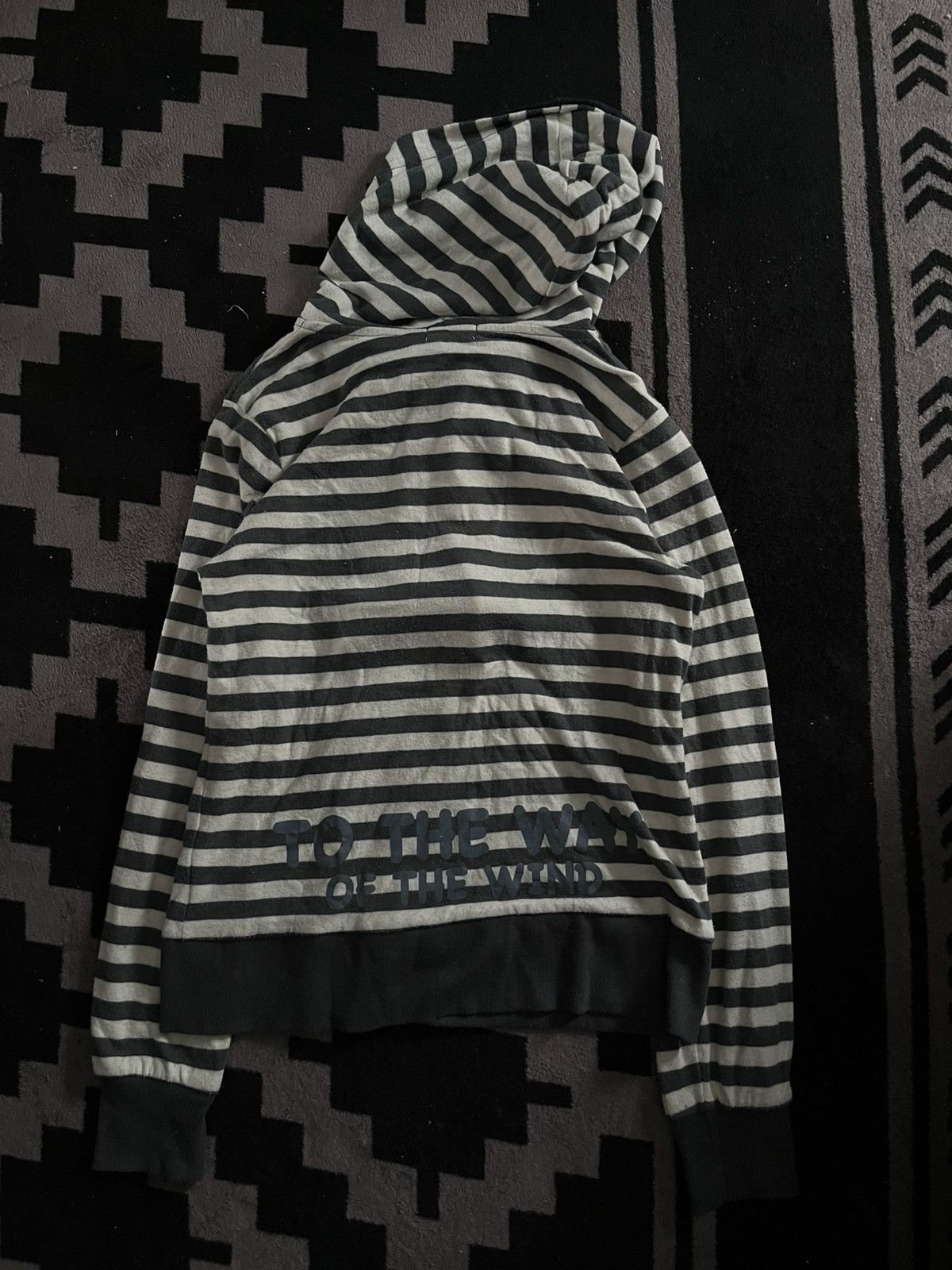 Hysteric Glamour Japanese unknwn striped racing hoodie Size US M / EU 48-50 / 2 - 2 Thumbnail