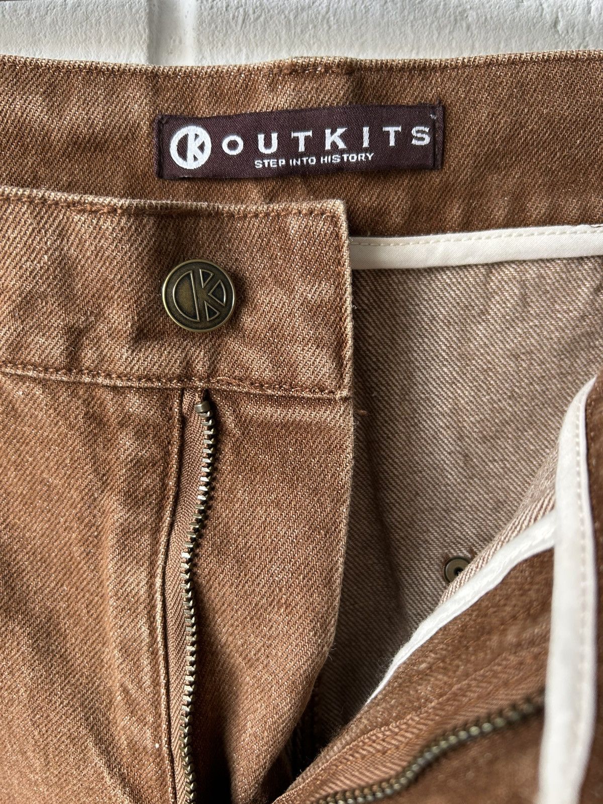 Carhartt Outkits Double Knee Denim Pants Size US 33 - 4 Thumbnail