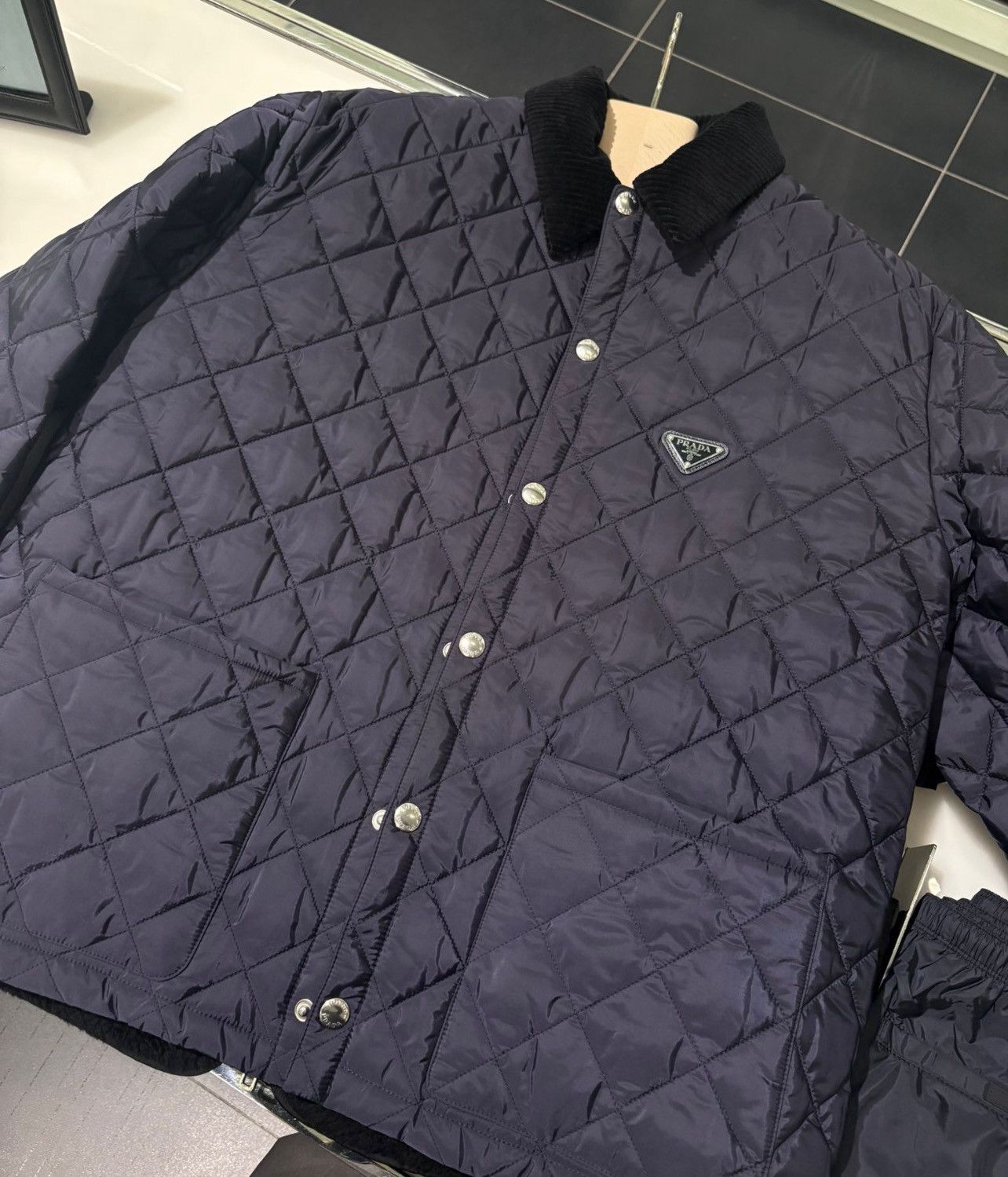 Prada 🔥$7K VALUE🔥Quilted Re-Nylon Jacket with removable Vest Size US S / EU 44-46 / 1 - 5 Thumbnail