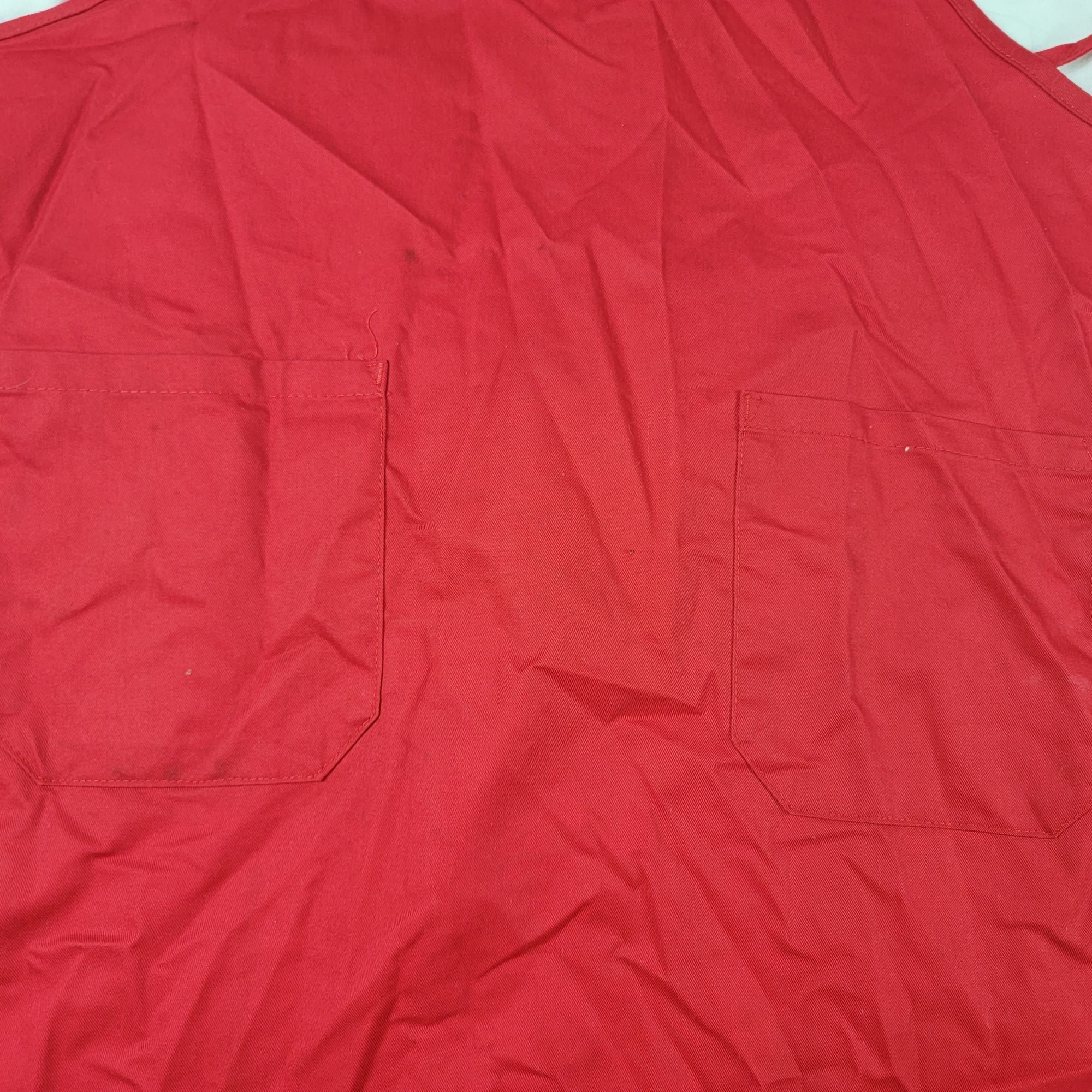 Other Starbucks Red Apron With Embroidered Logo 2 Pockets Adjustab Size ONE SIZE - 5 Thumbnail